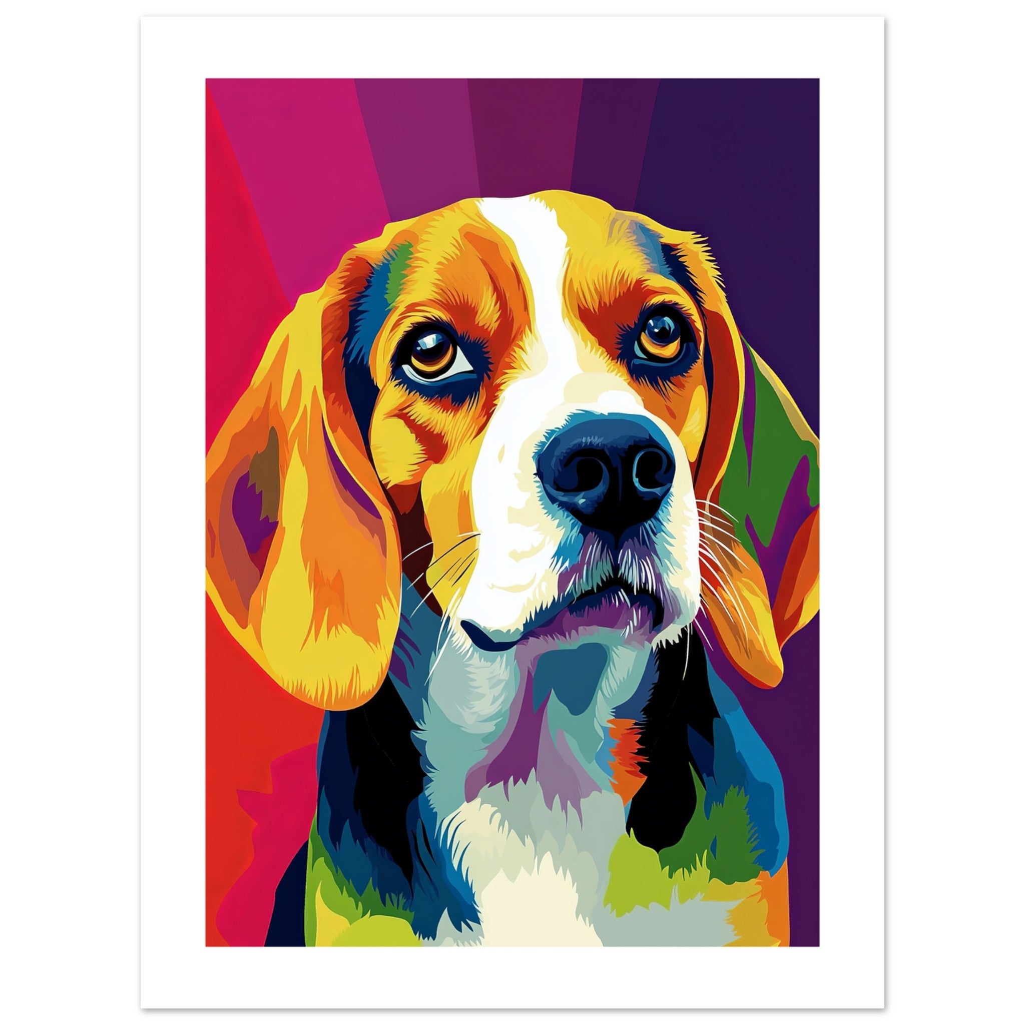 Beagle poster / Beagle Art Work / Beagle Print