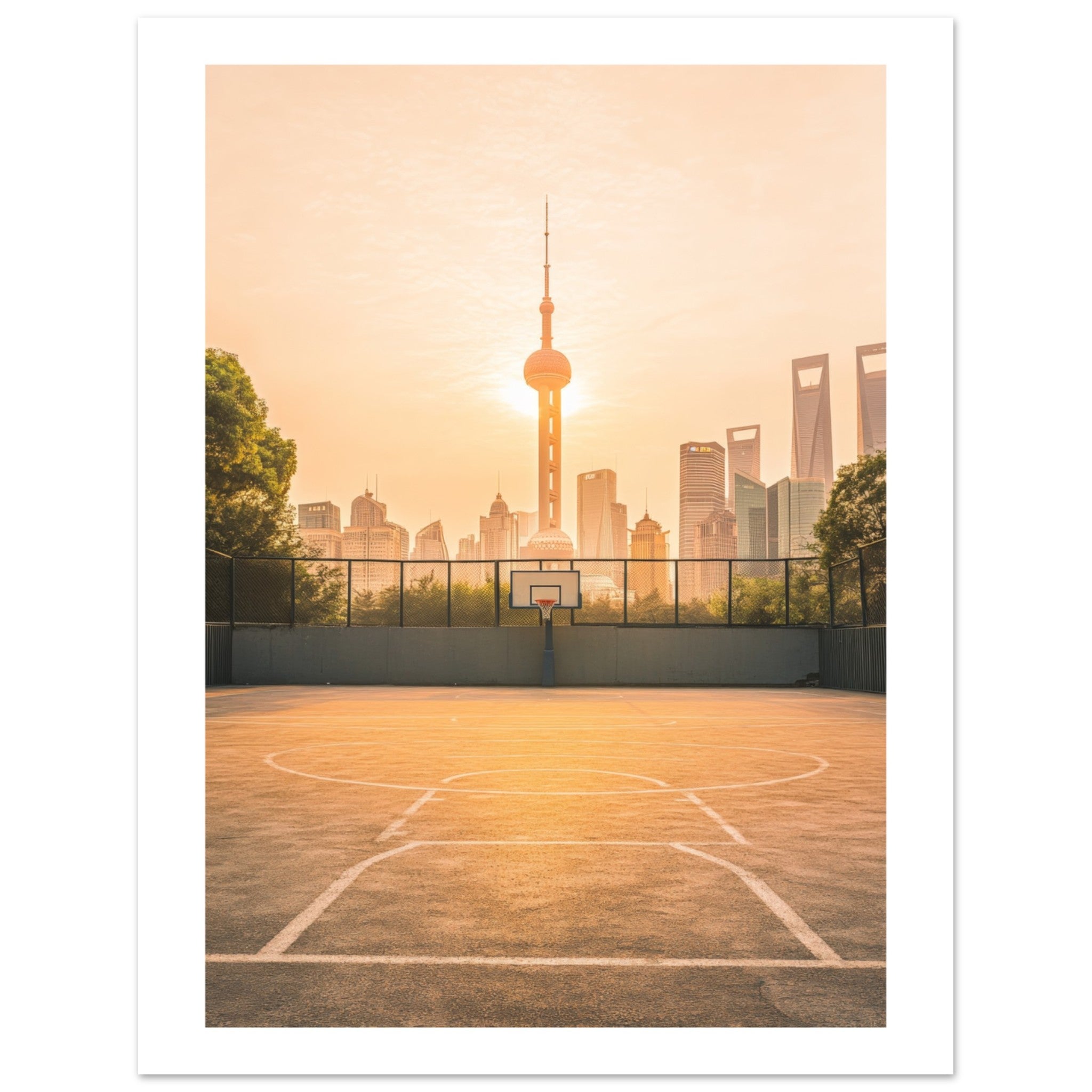 Basketball Court in Shanghai China 3