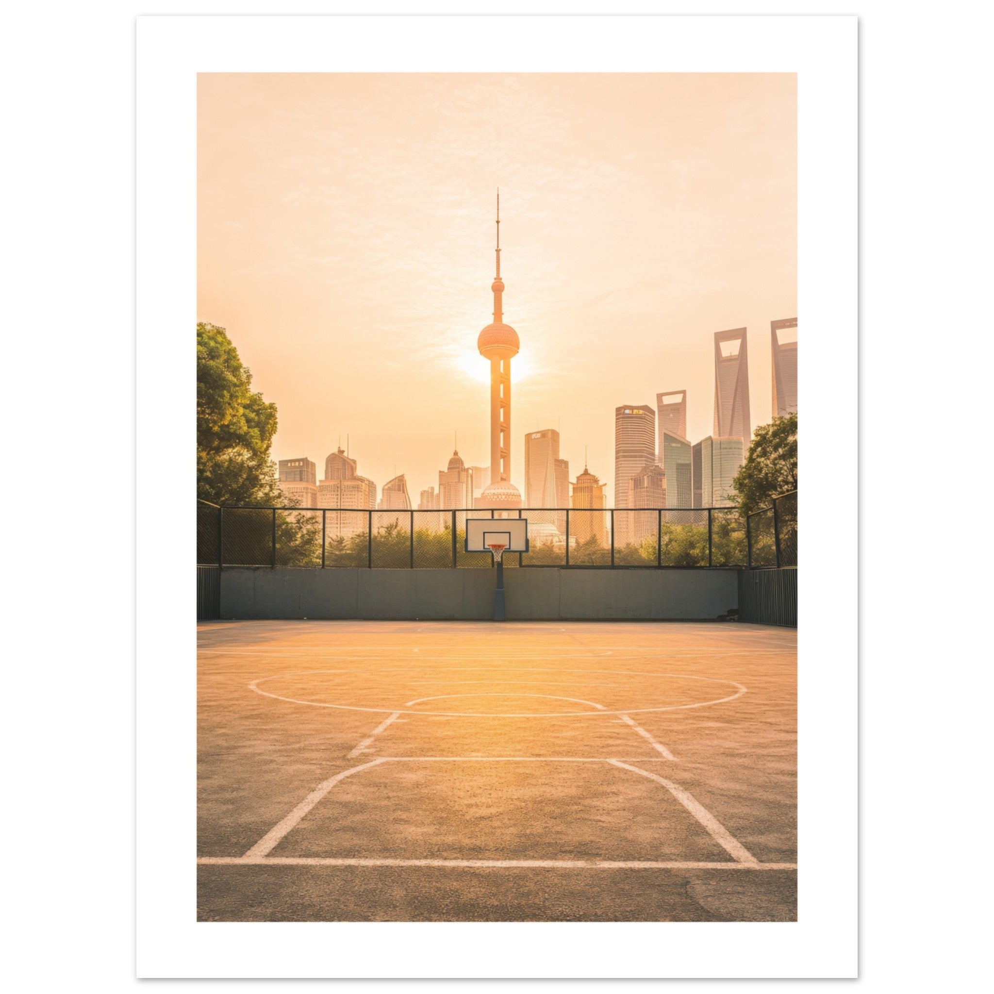 Basketball Court in Shanghai China 3