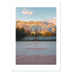 Basketball Court in Mountains 2