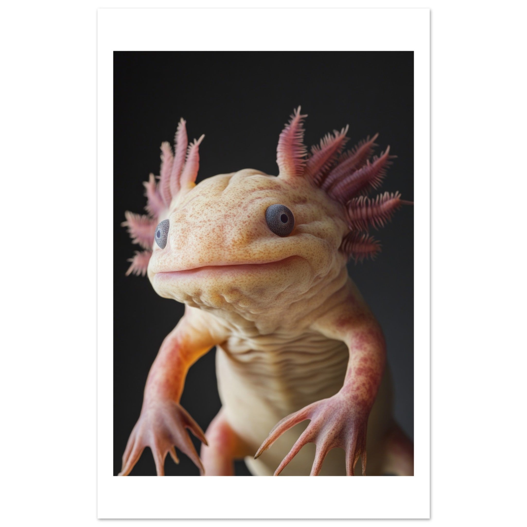 Axolotl portrait 3