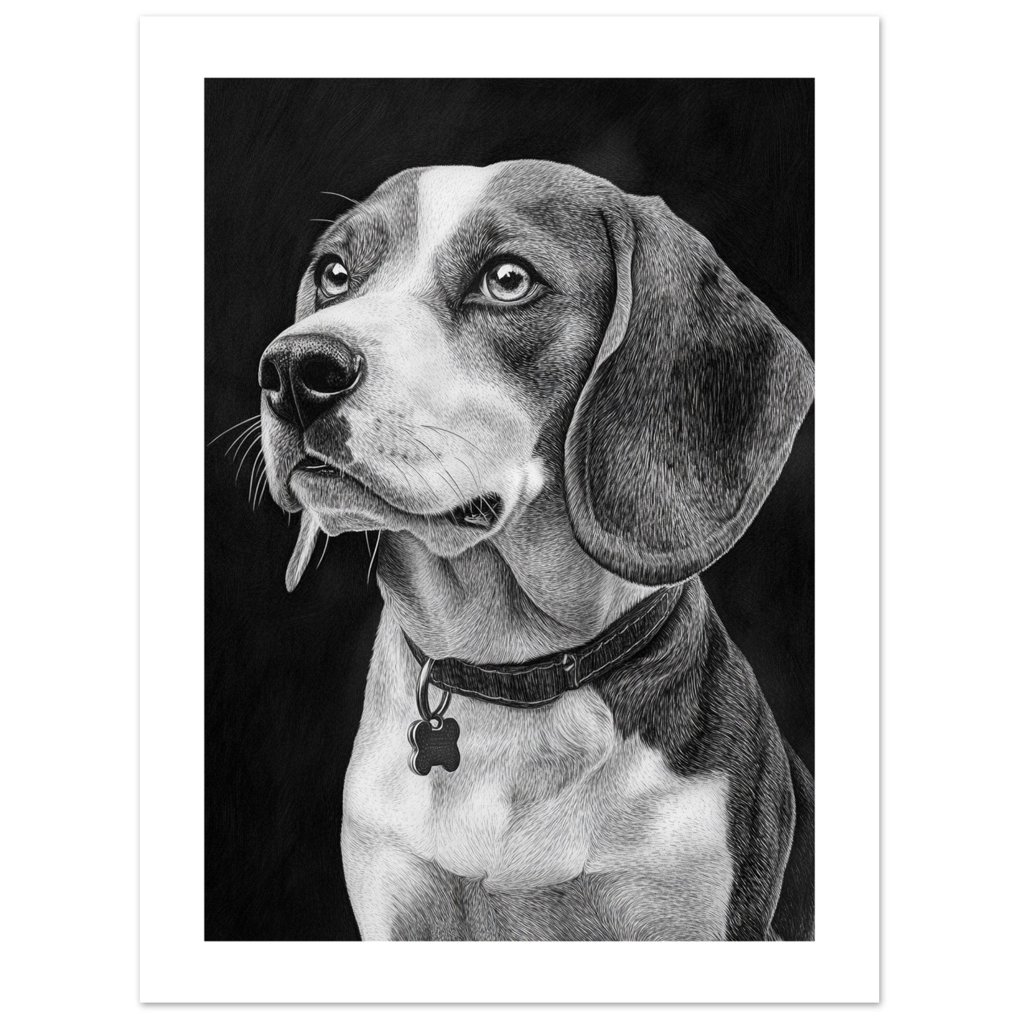 Beagle poster / Beagle Art Work / Beagle Print