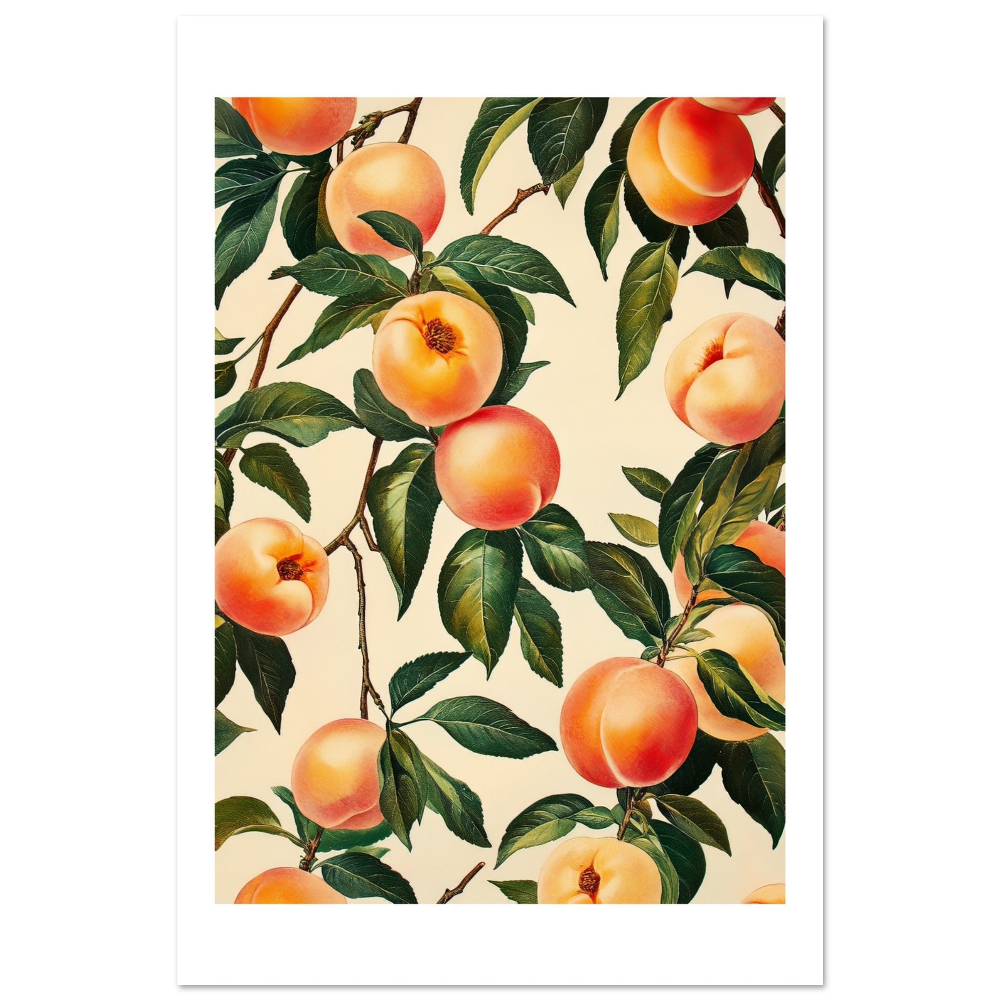 A pattern of Peaches 1