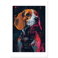 Beagle poster / Beagle Art Work / Beagle Print