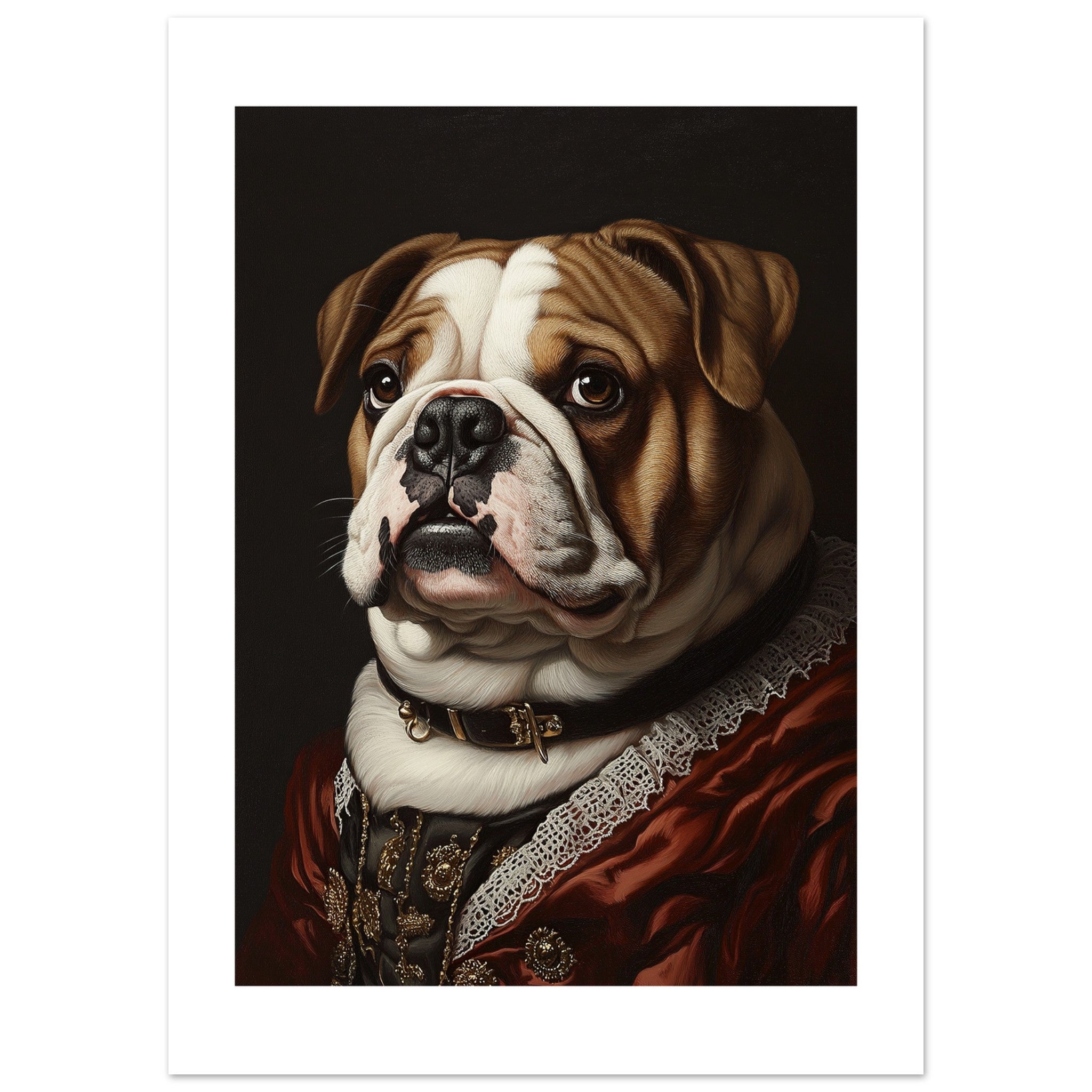 Bulldog Poster / Bulldog Art Work / Bulldog Print
