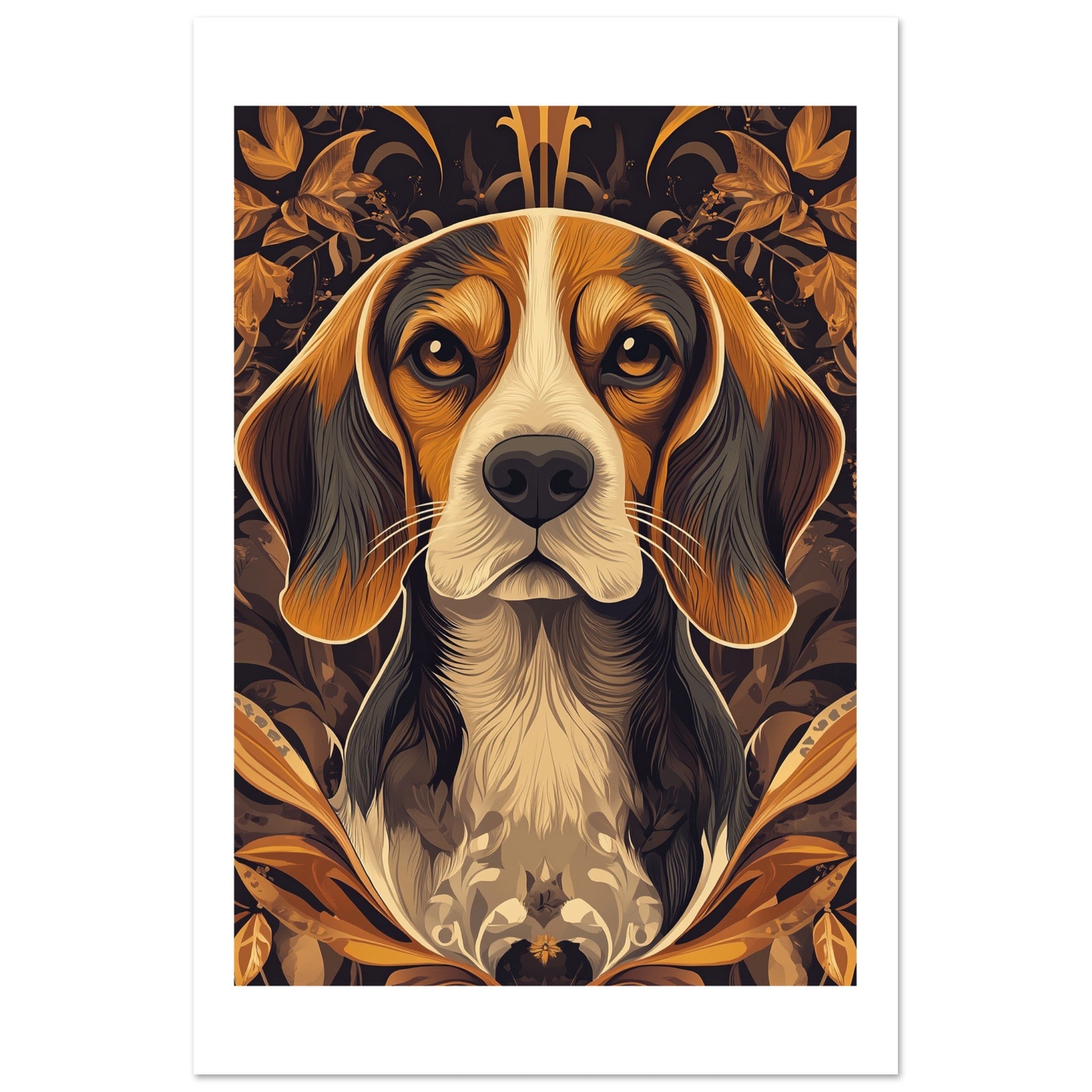 Beagle poster / Beagle Art Work / Beagle Print