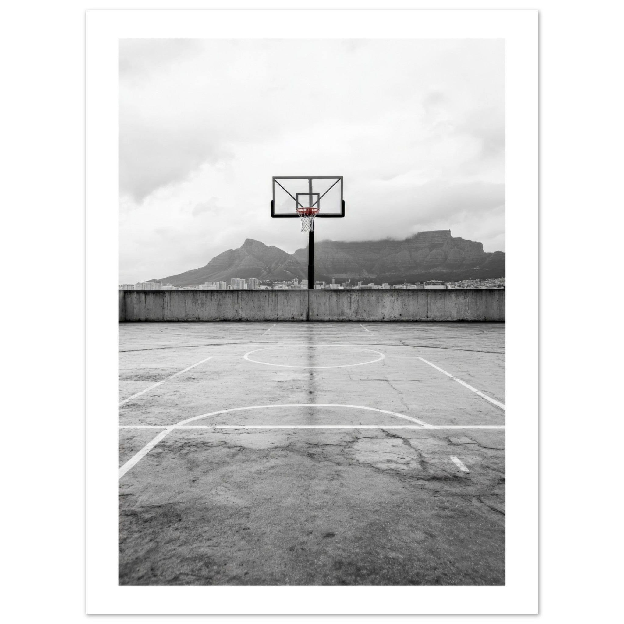 Basketball Court in Capetown South Africa