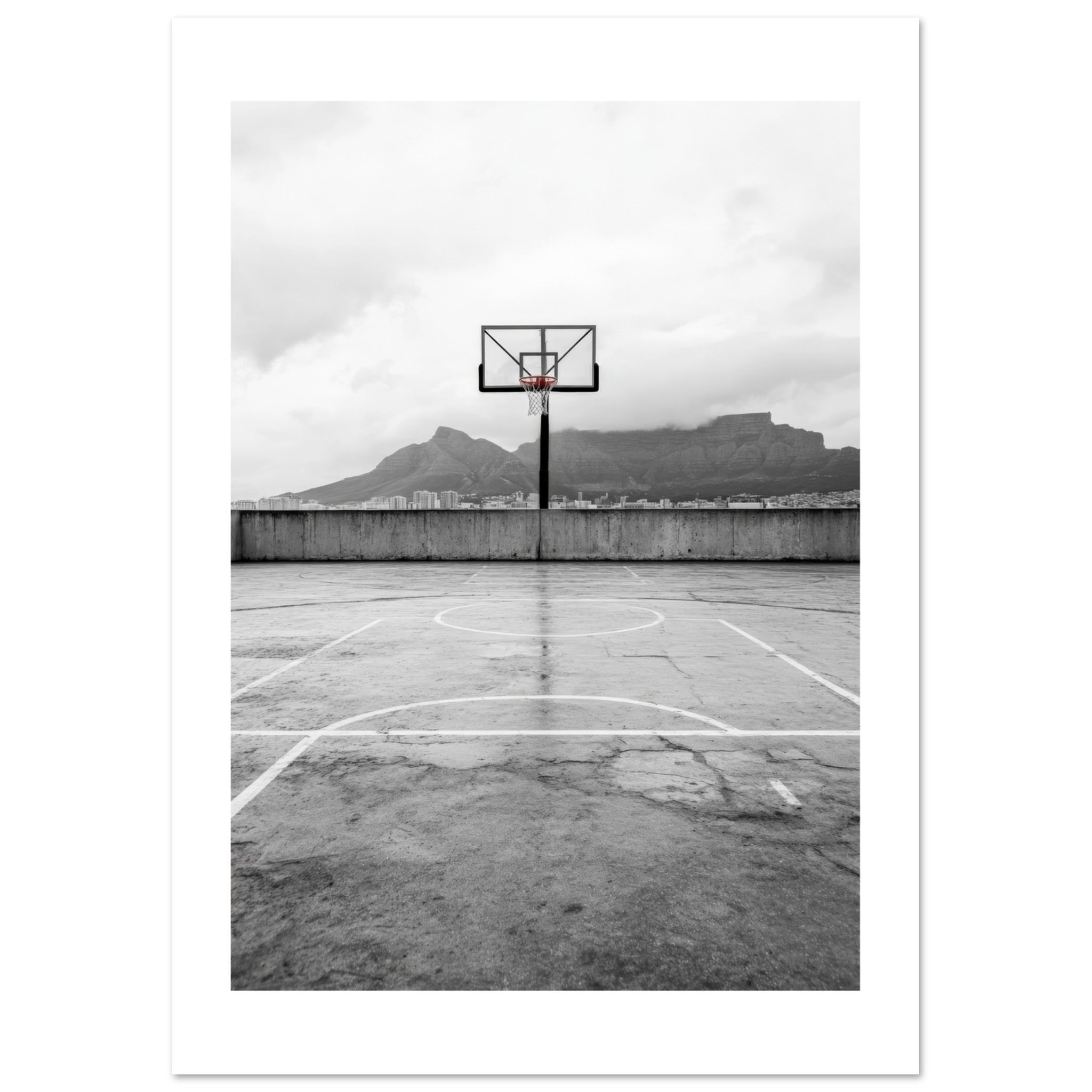 Basketball Court in Capetown South Africa