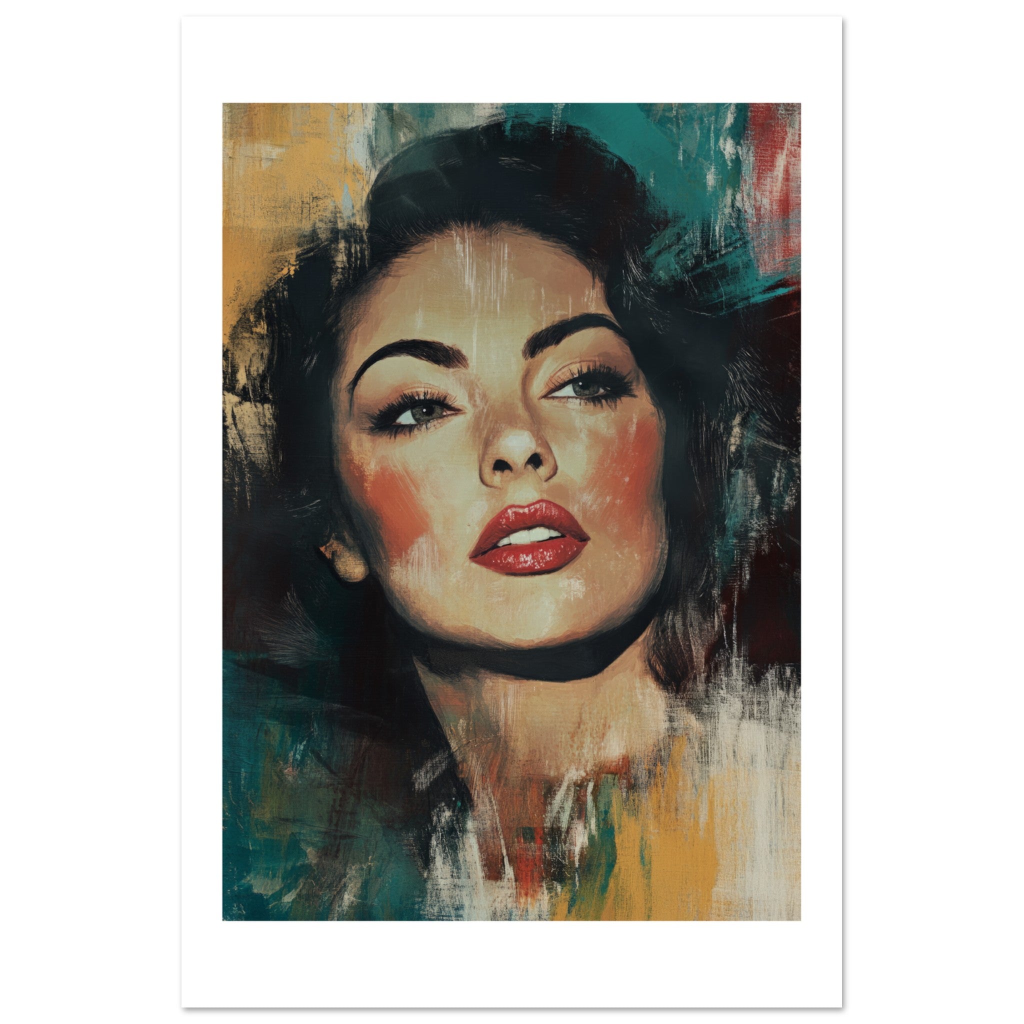 Ava Gardner Poster Art Print // Wall-Art Of Famous Ava Gardner