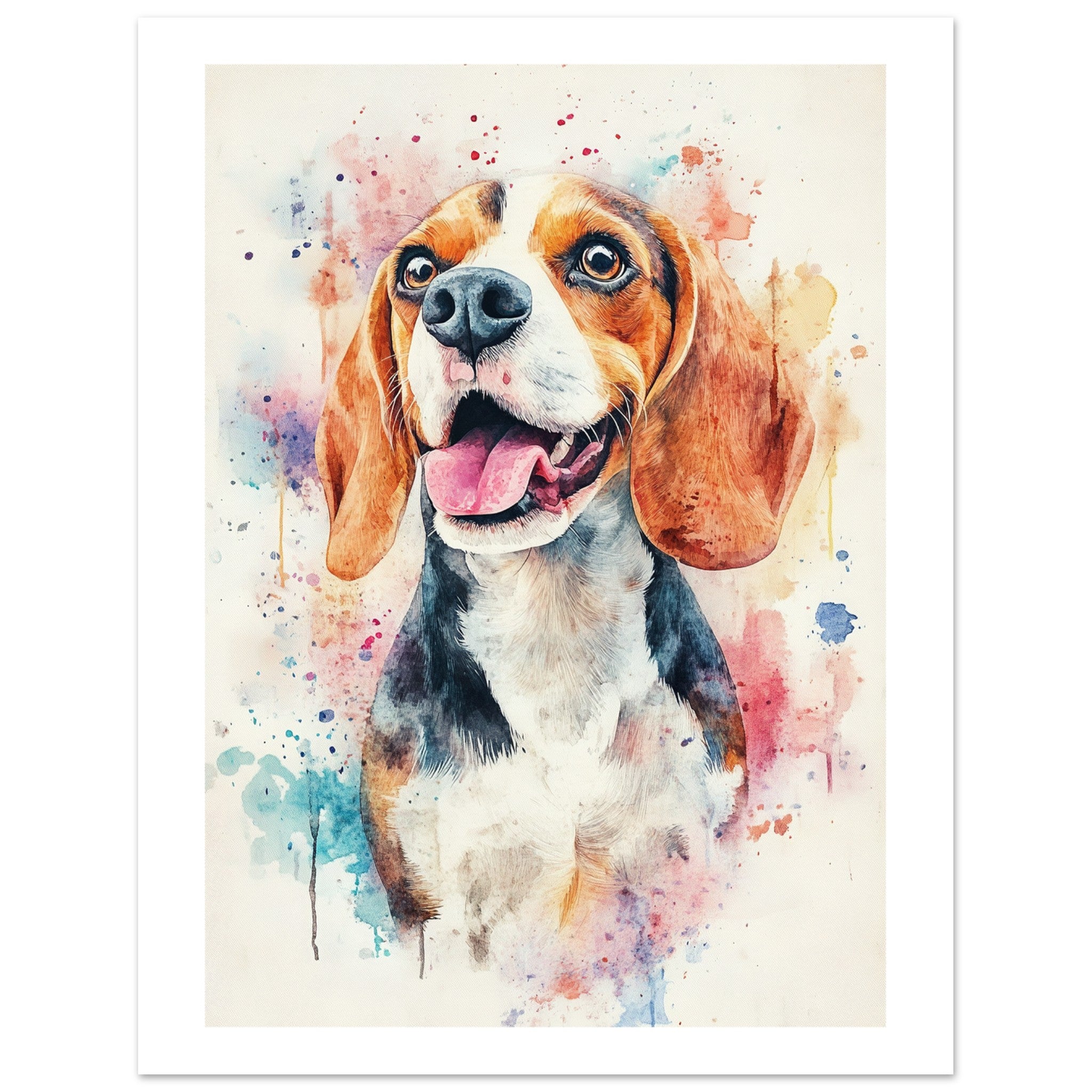 Beagle poster / Beagle Art Work / Beagle Print