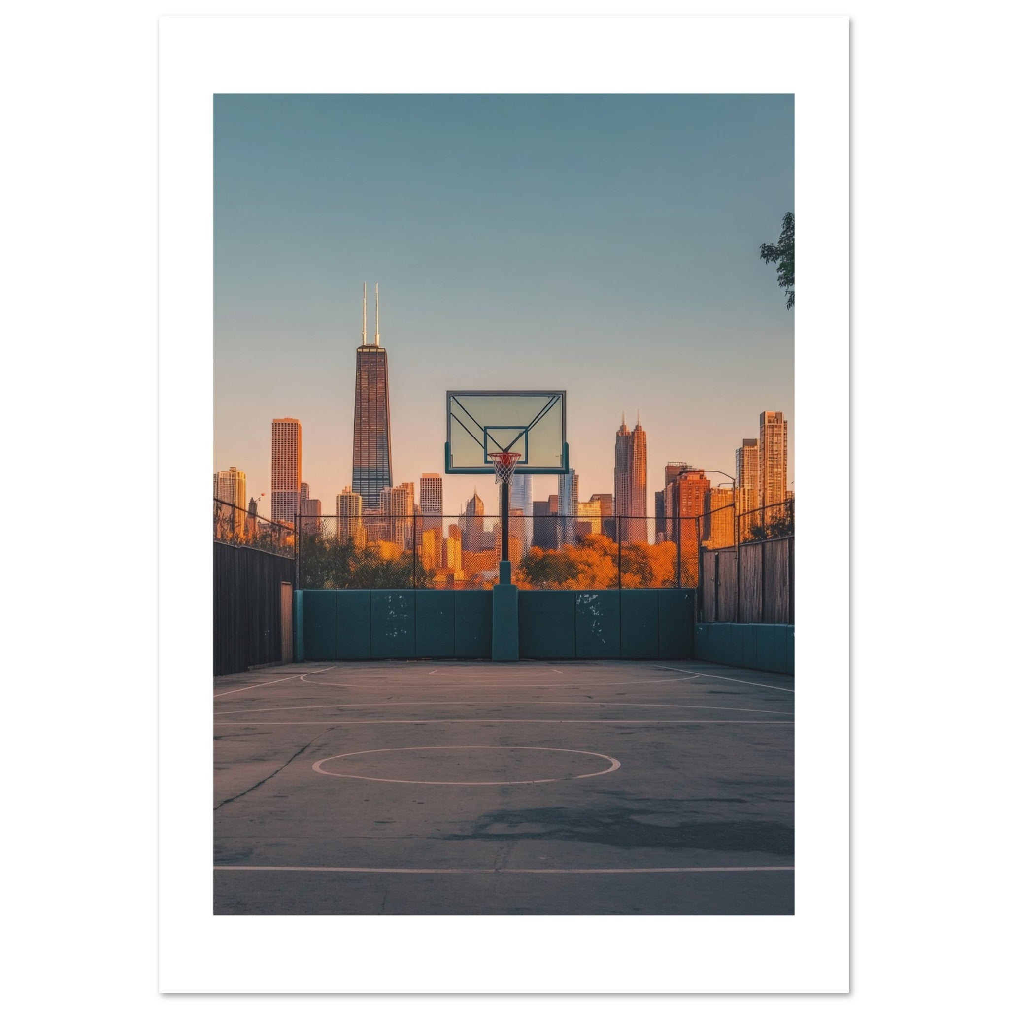 Basketball Court in Chicago 2