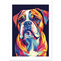 Bulldog Poster / Bulldog Art Work / Bulldog Print