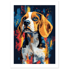 Beagle poster / Beagle Art Work / Beagle Print