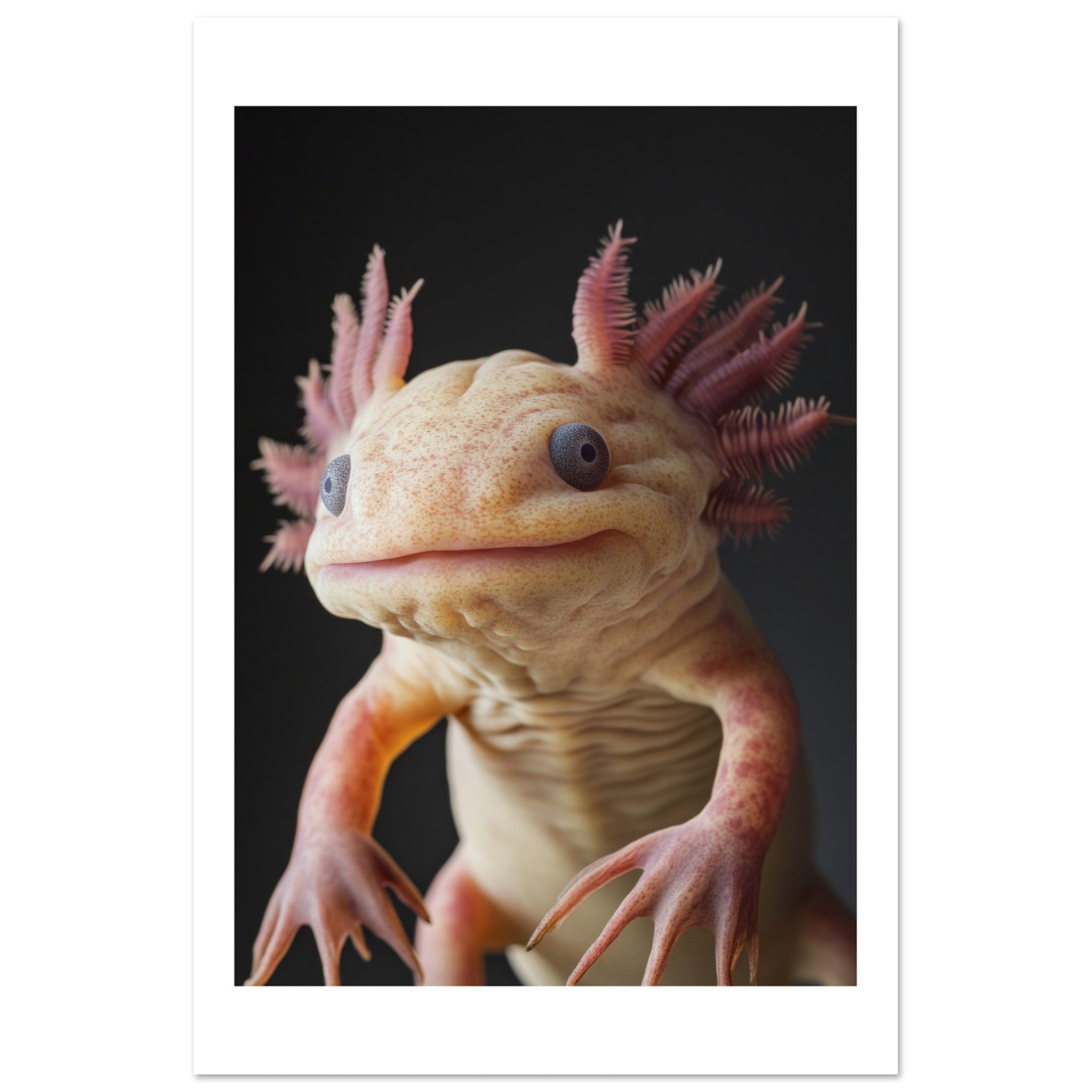 Axolotl portrait 3