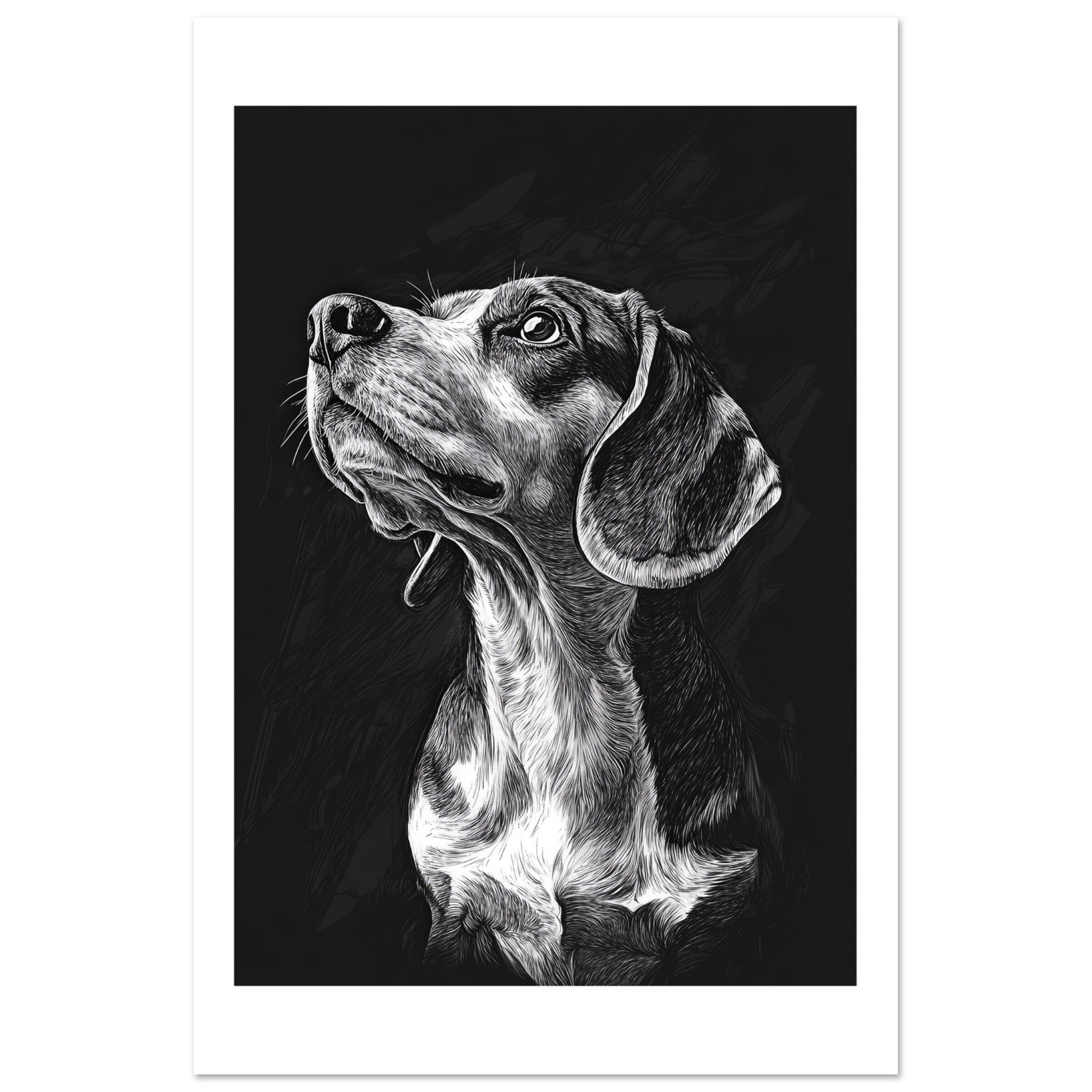 Beagle poster / Beagle Art Work / Beagle Print