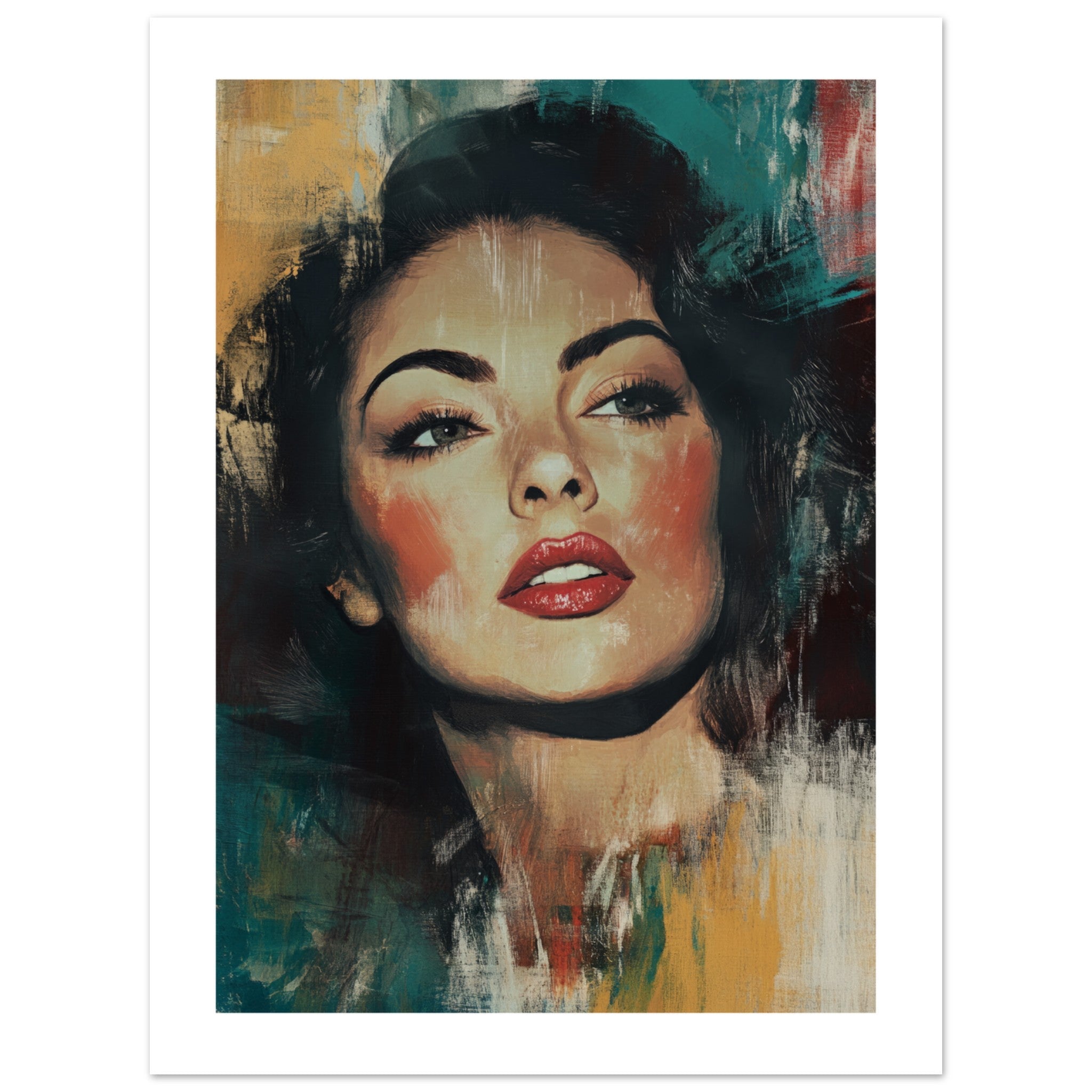 Ava Gardner Poster Art Print // Wall-Art Of Famous Ava Gardner