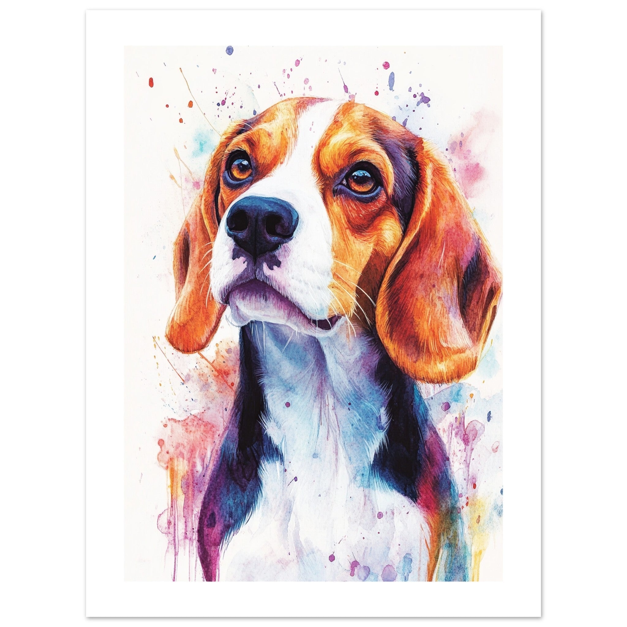 Beagle poster / Beagle Art Work / Beagle Print