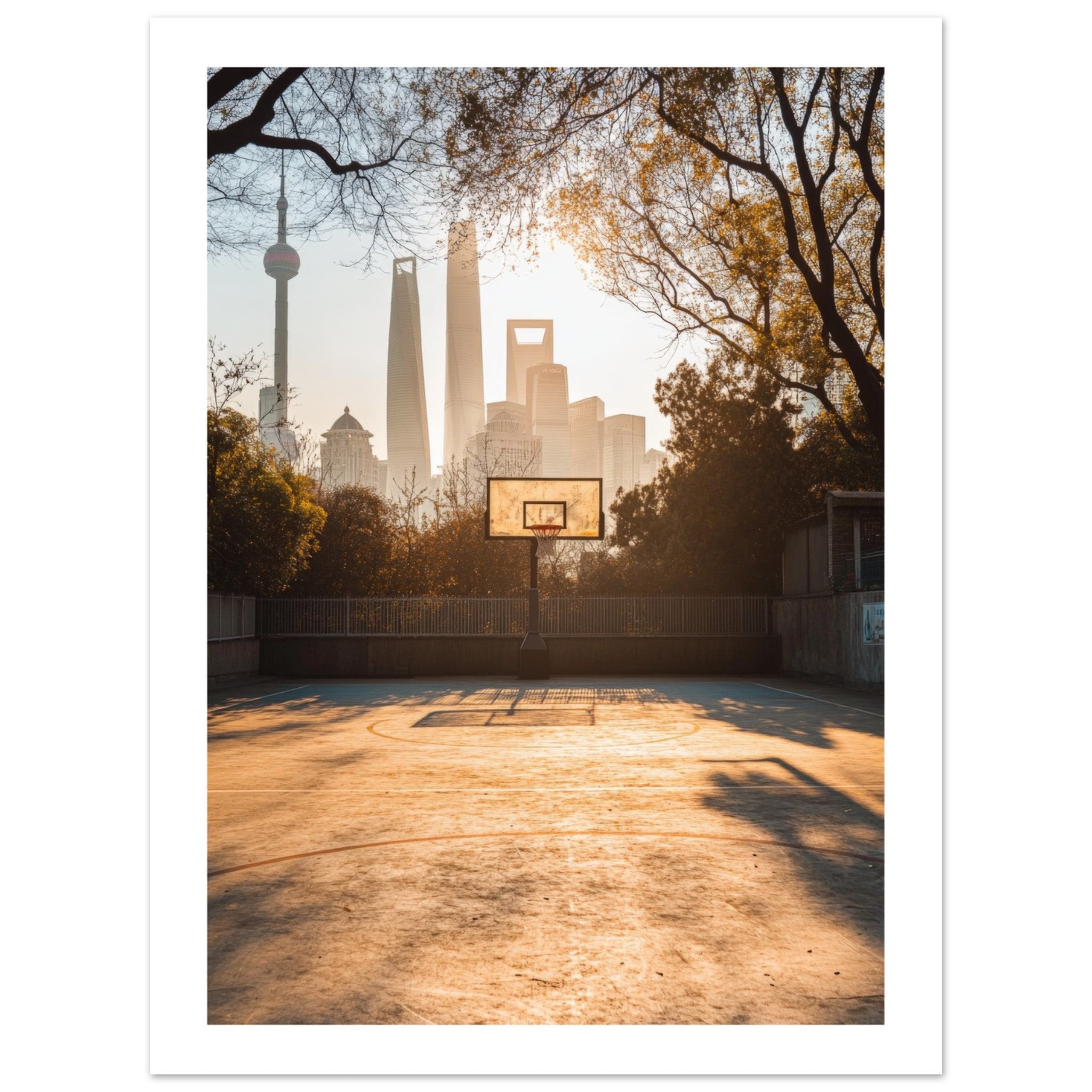Basketball Court in Shanghai China 2