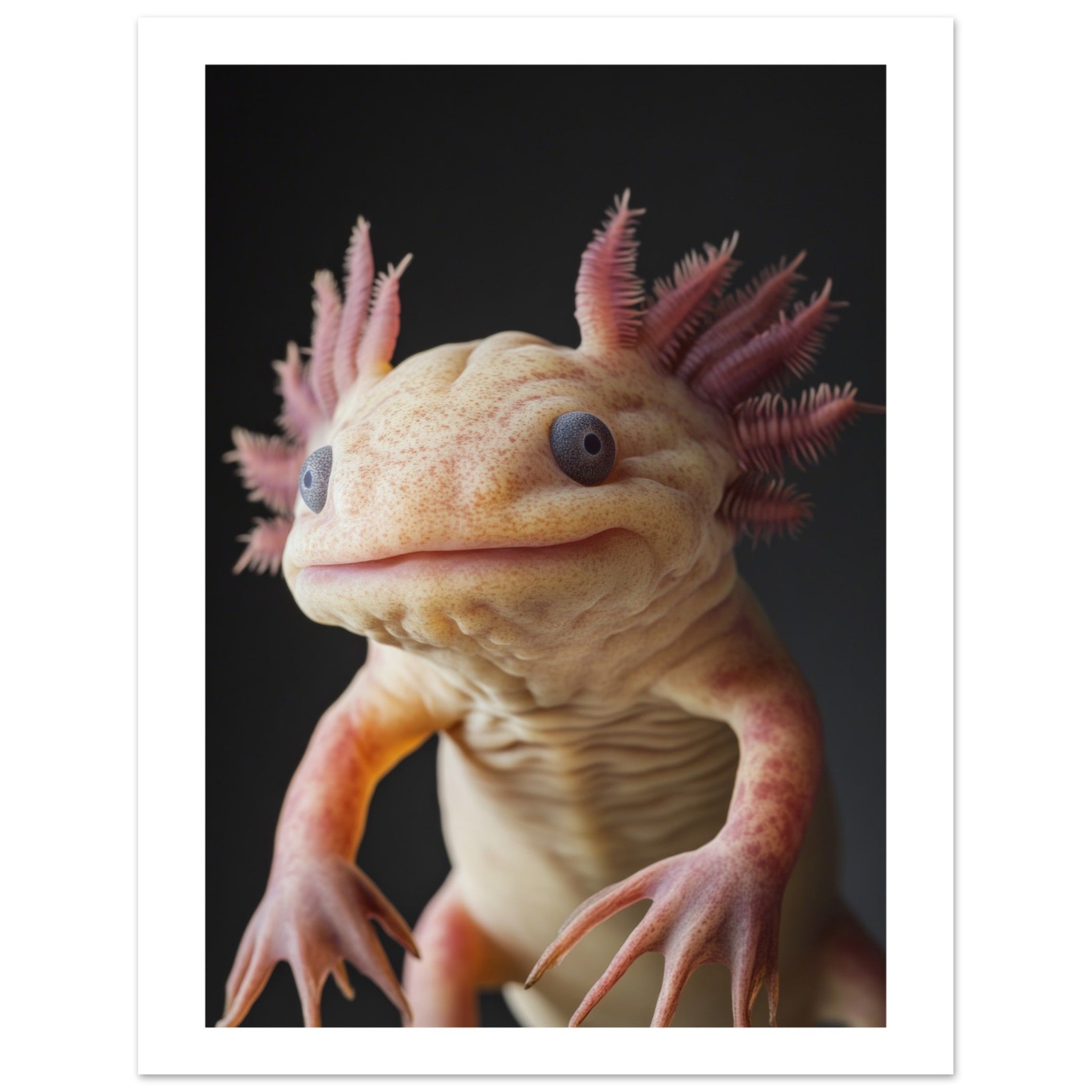 Axolotl portrait 3