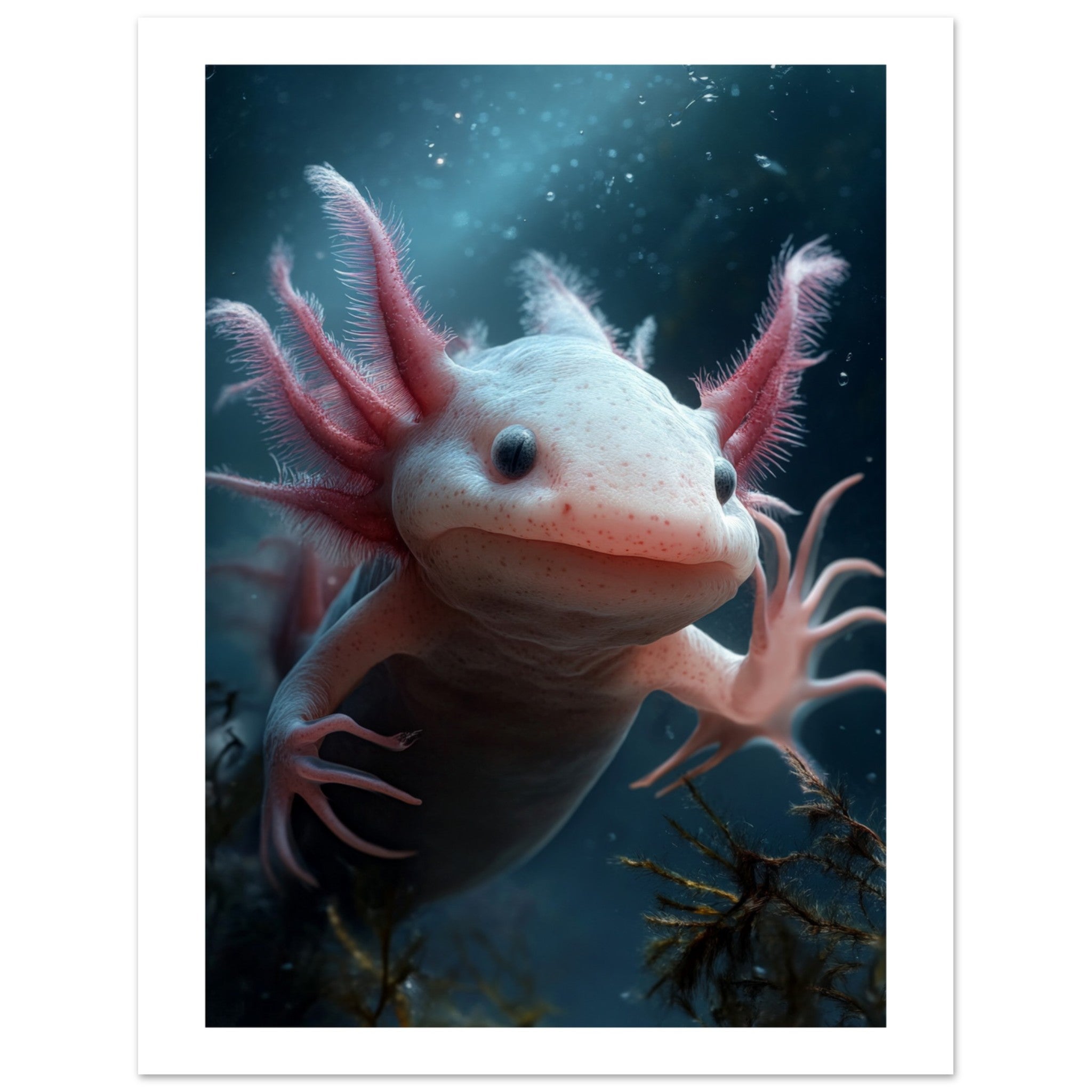 Axolotl portrait 2