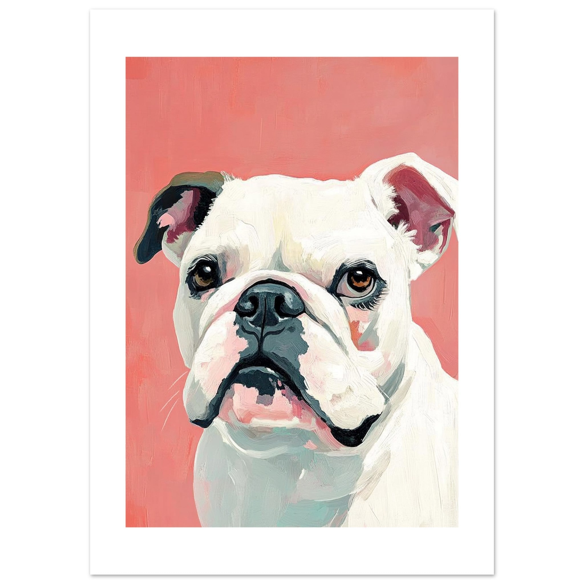 Bulldog Poster / Bulldog Art Work / Bulldog Print