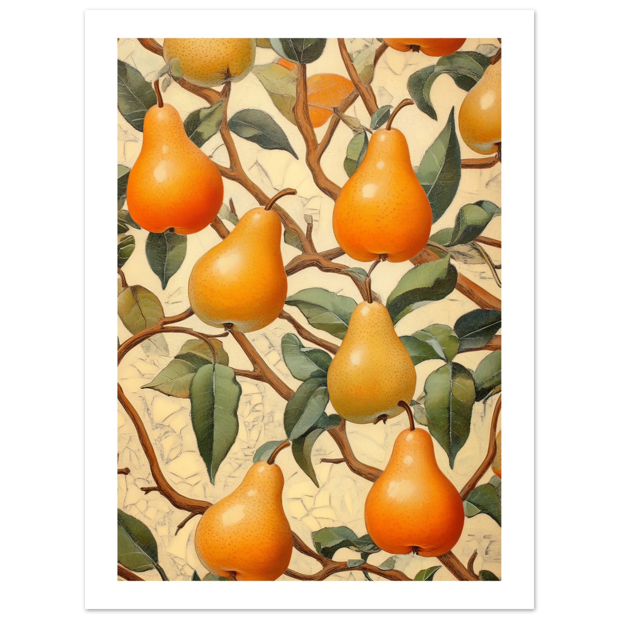 A pattern of pears 1