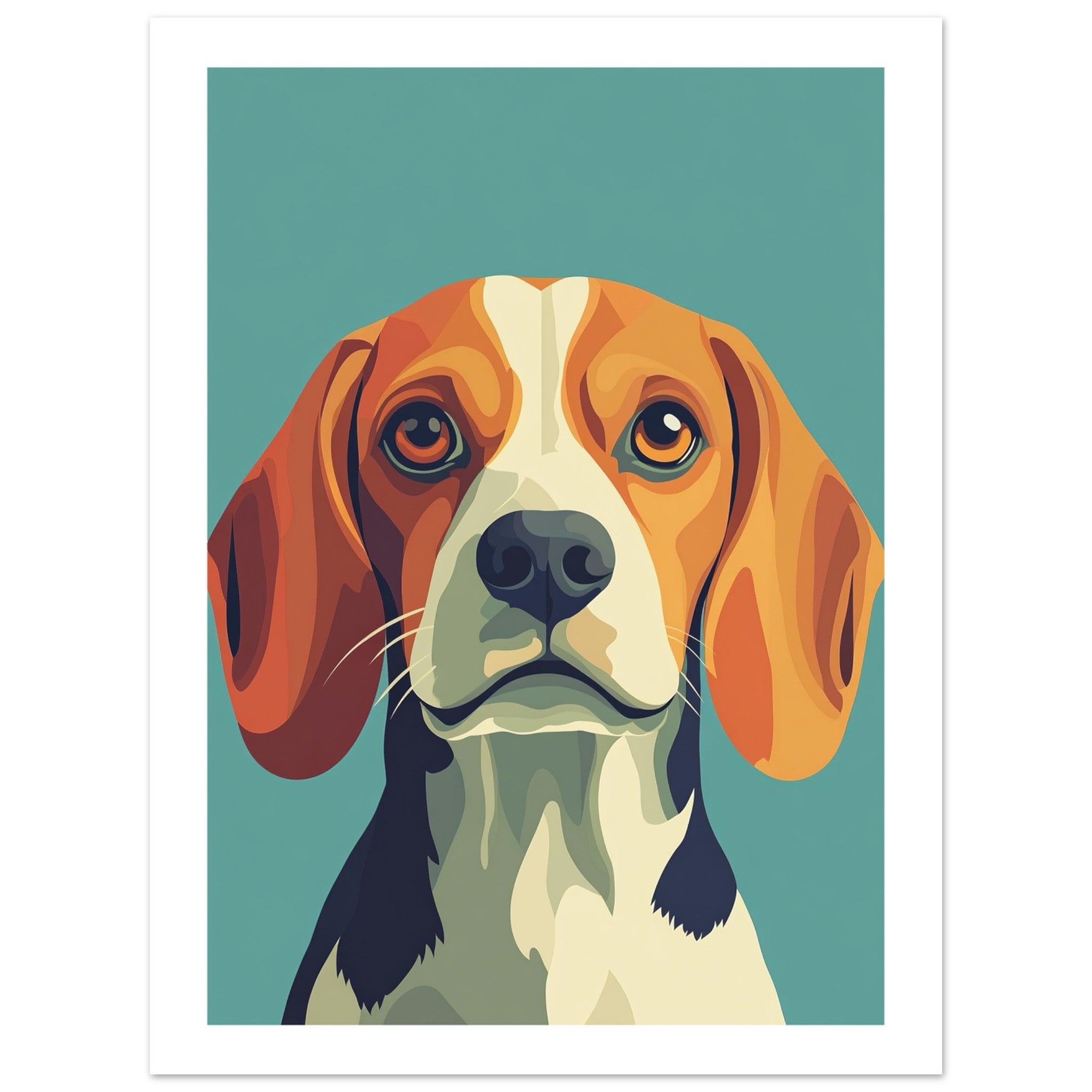 Beagle poster / Beagle Art Work / Beagle Print