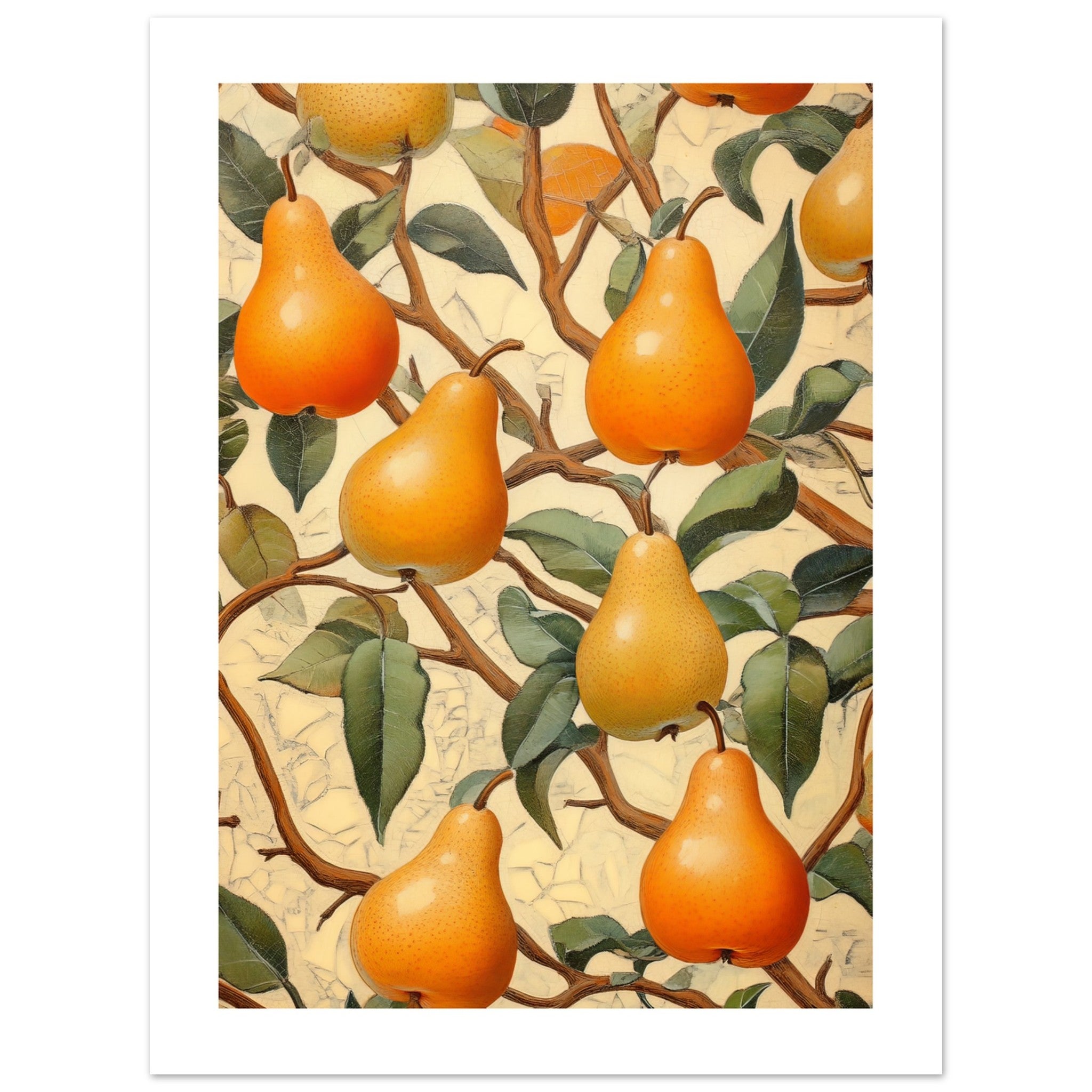 A pattern of pears 1