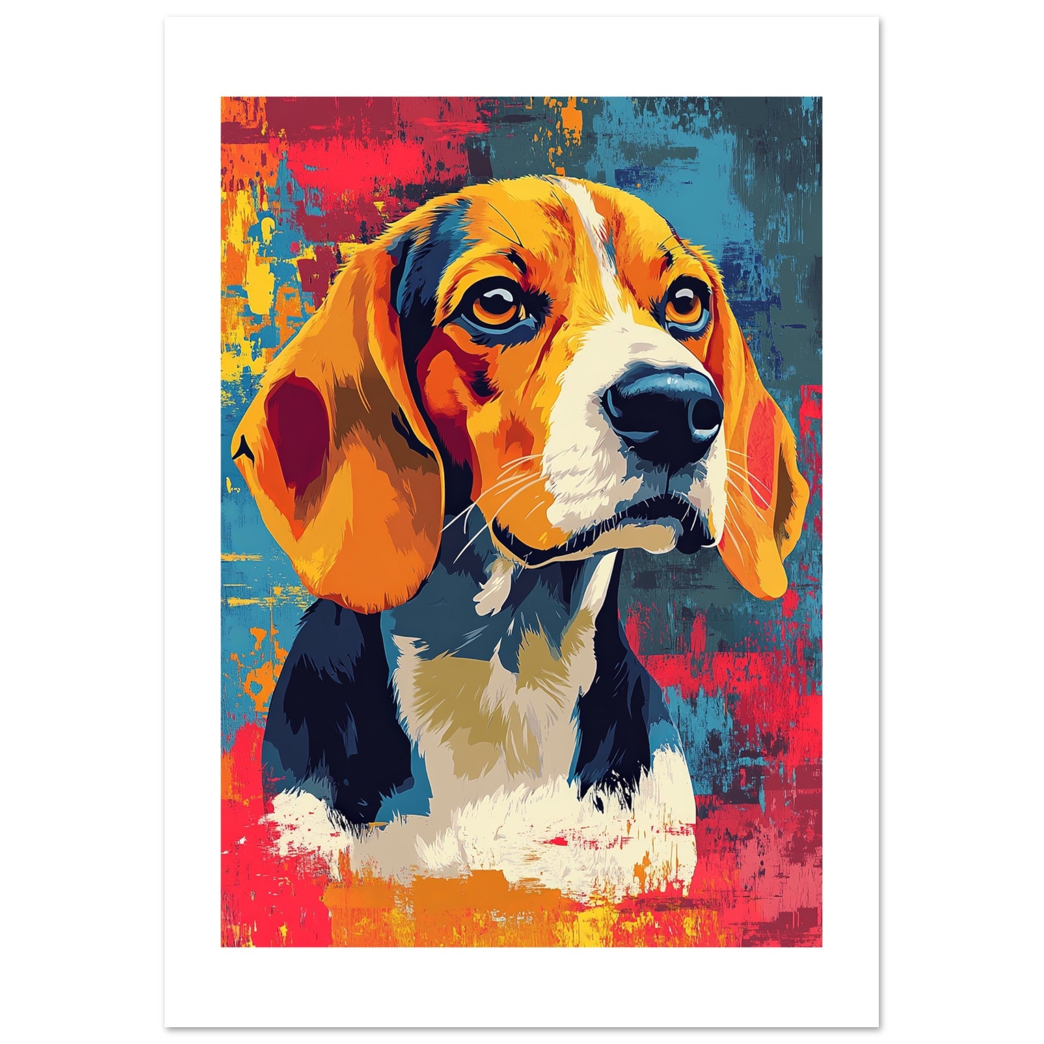 Beagle poster / Beagle Art Work / Beagle Print