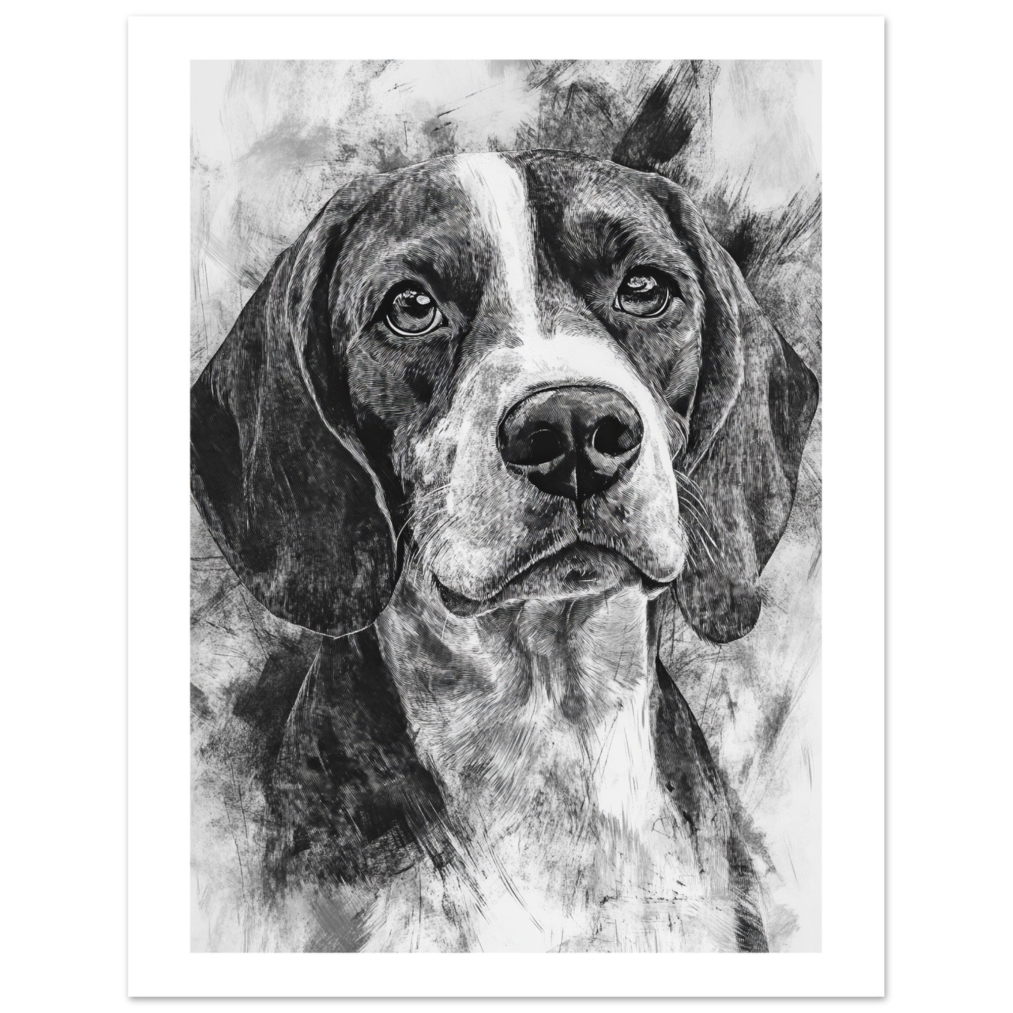 Beagle poster / Beagle Art Work / Beagle Print