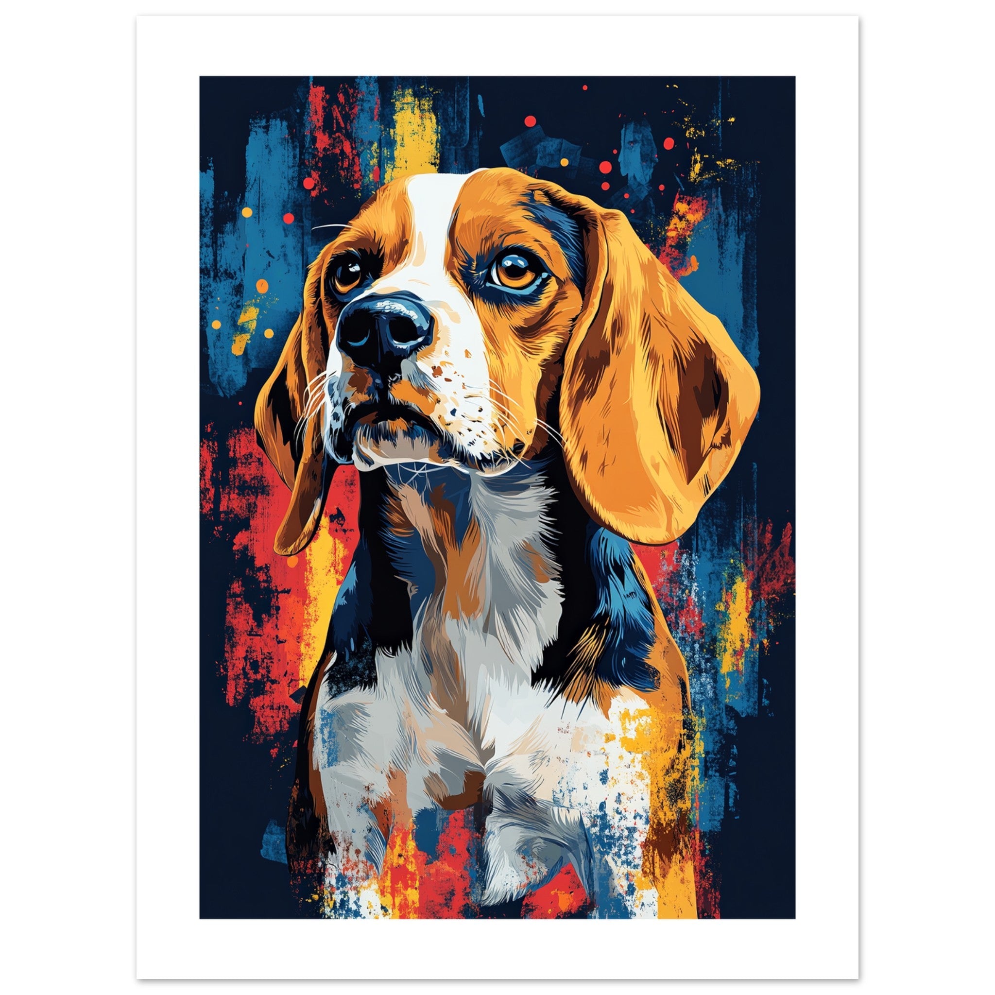Beagle poster / Beagle Art Work / Beagle Print