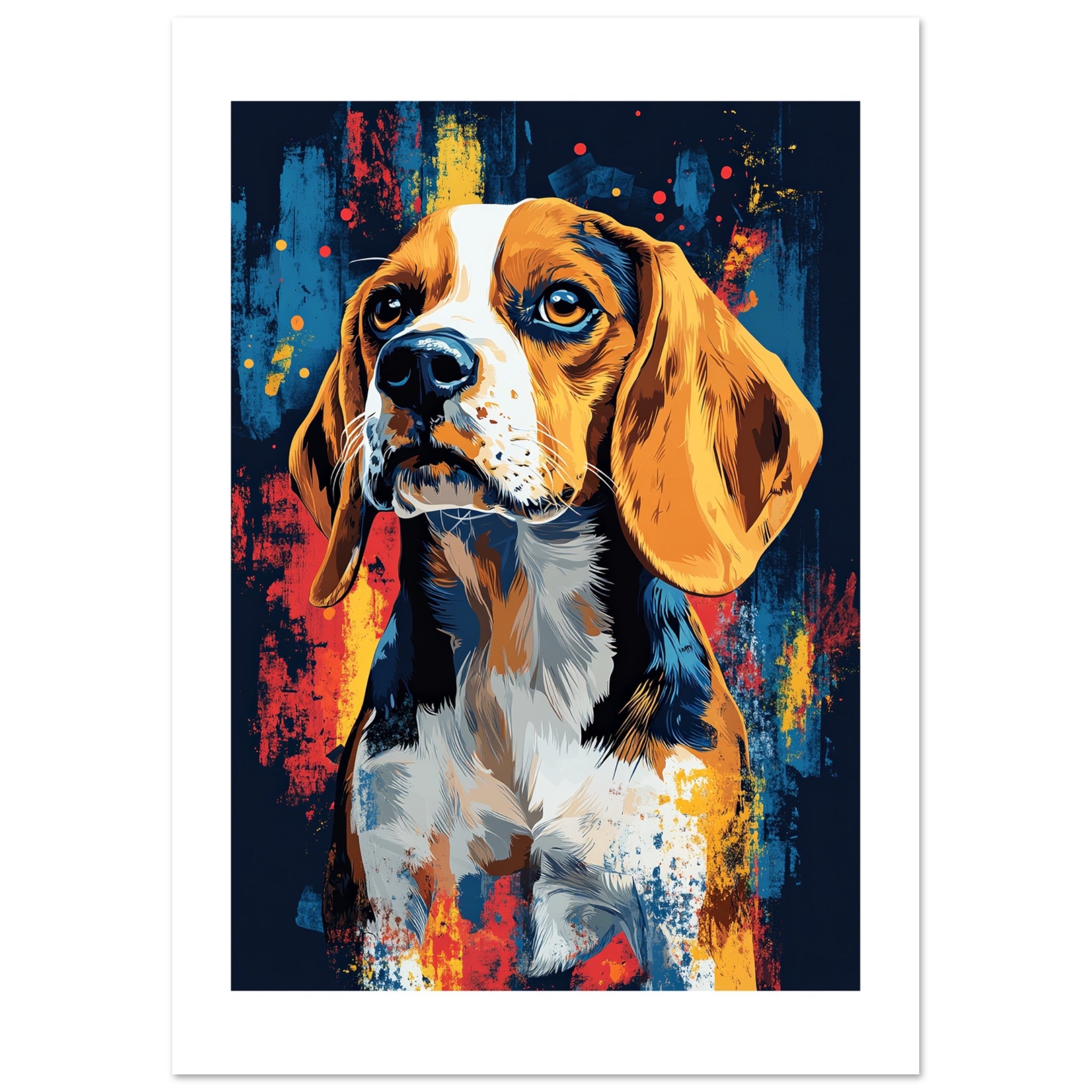 Beagle poster / Beagle Art Work / Beagle Print