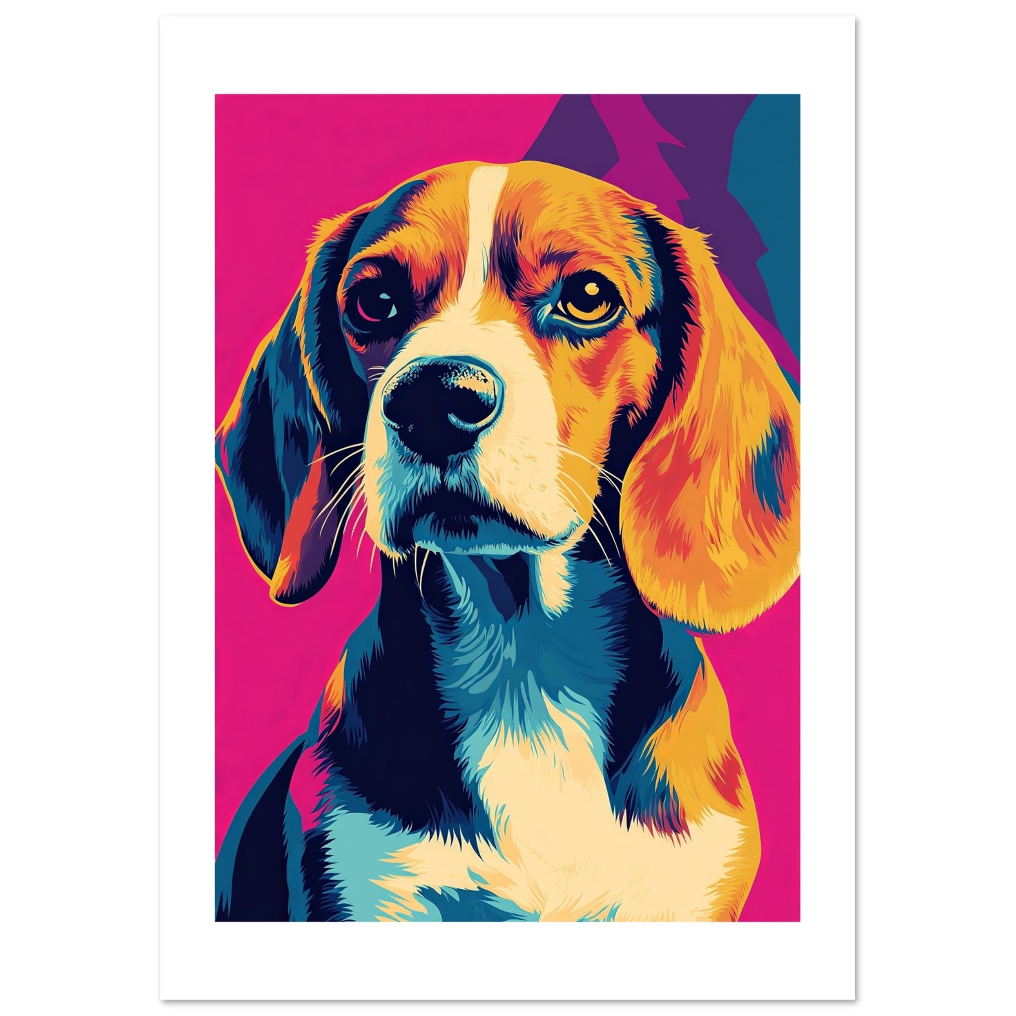 Beagle poster / Beagle Art Work / Beagle Print