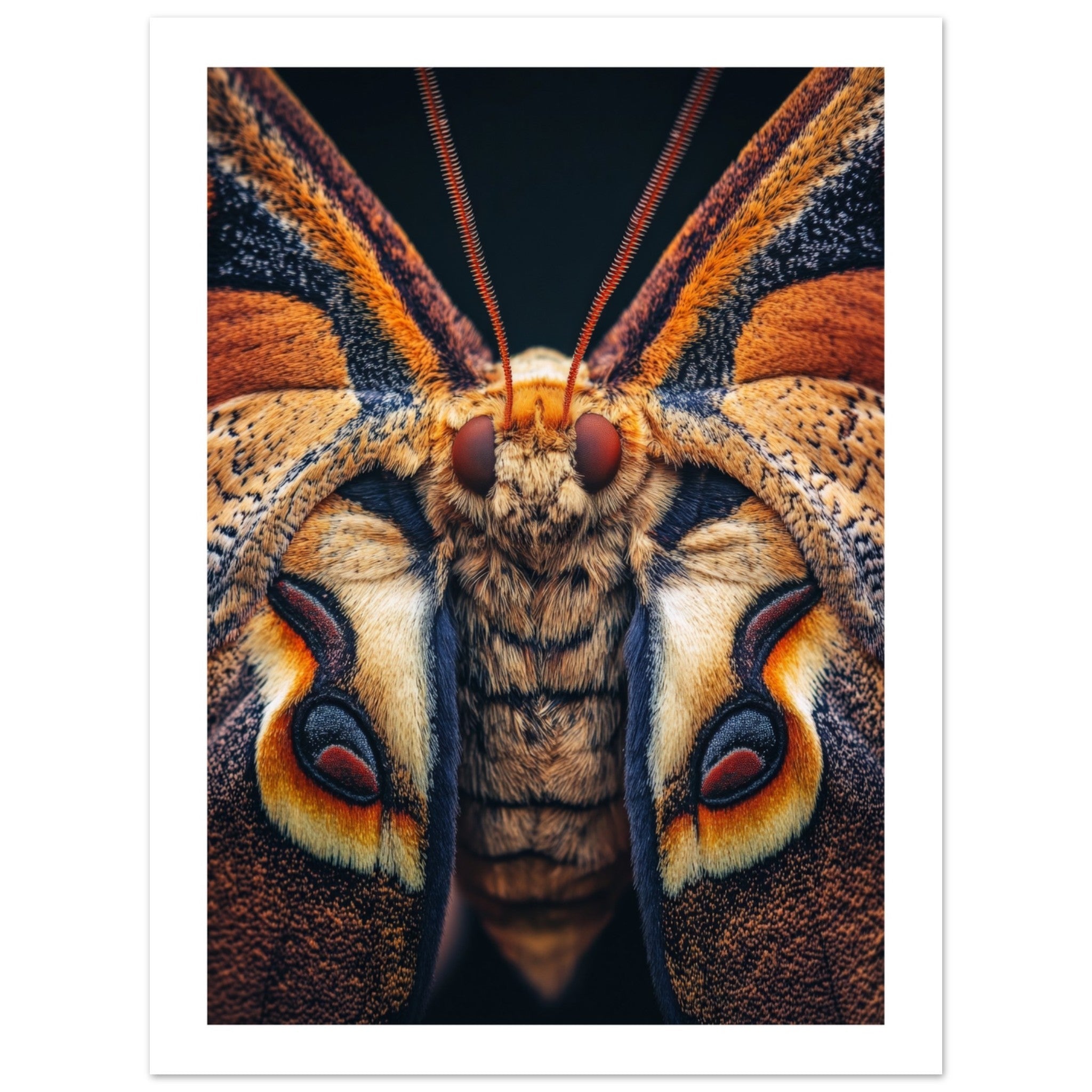 Atlas Moth portrait 1