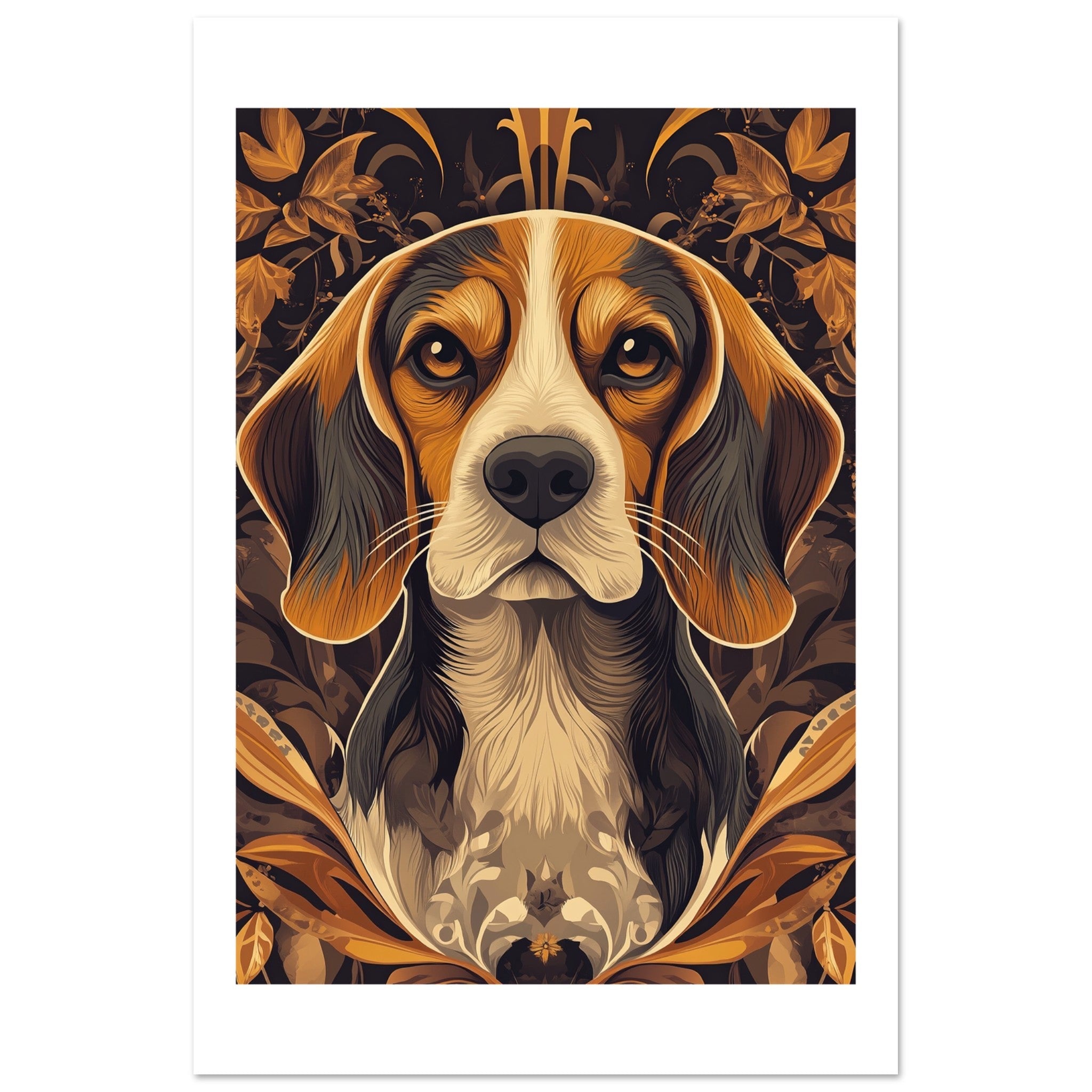 Beagle poster / Beagle Art Work / Beagle Print