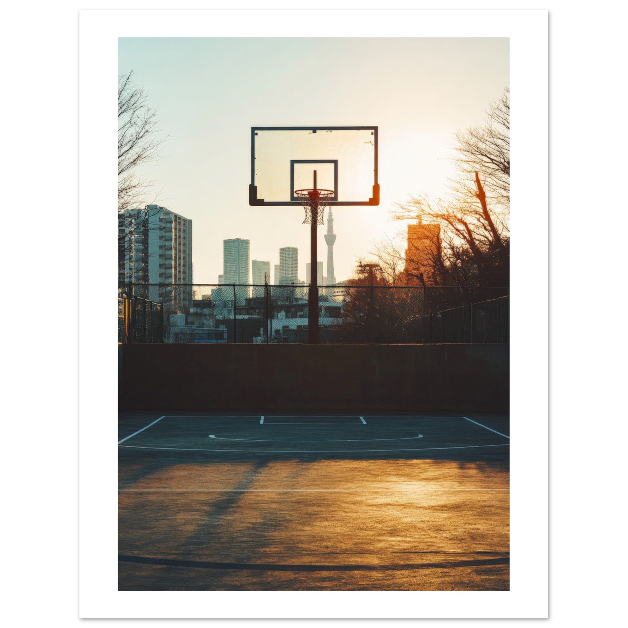 Basketball Court in Tokyo Japan 1