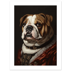Bulldog Poster / Bulldog Art Work / Bulldog Print