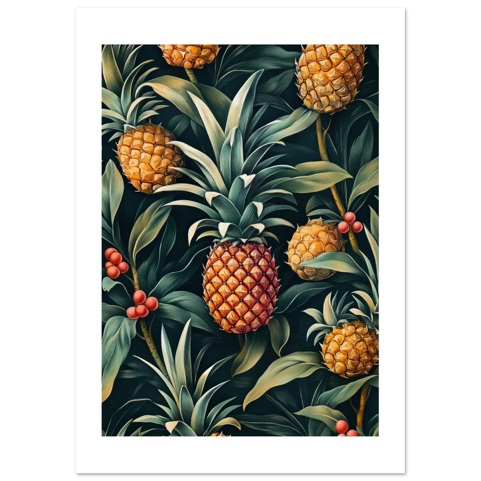 A pattern of Pineapples 1