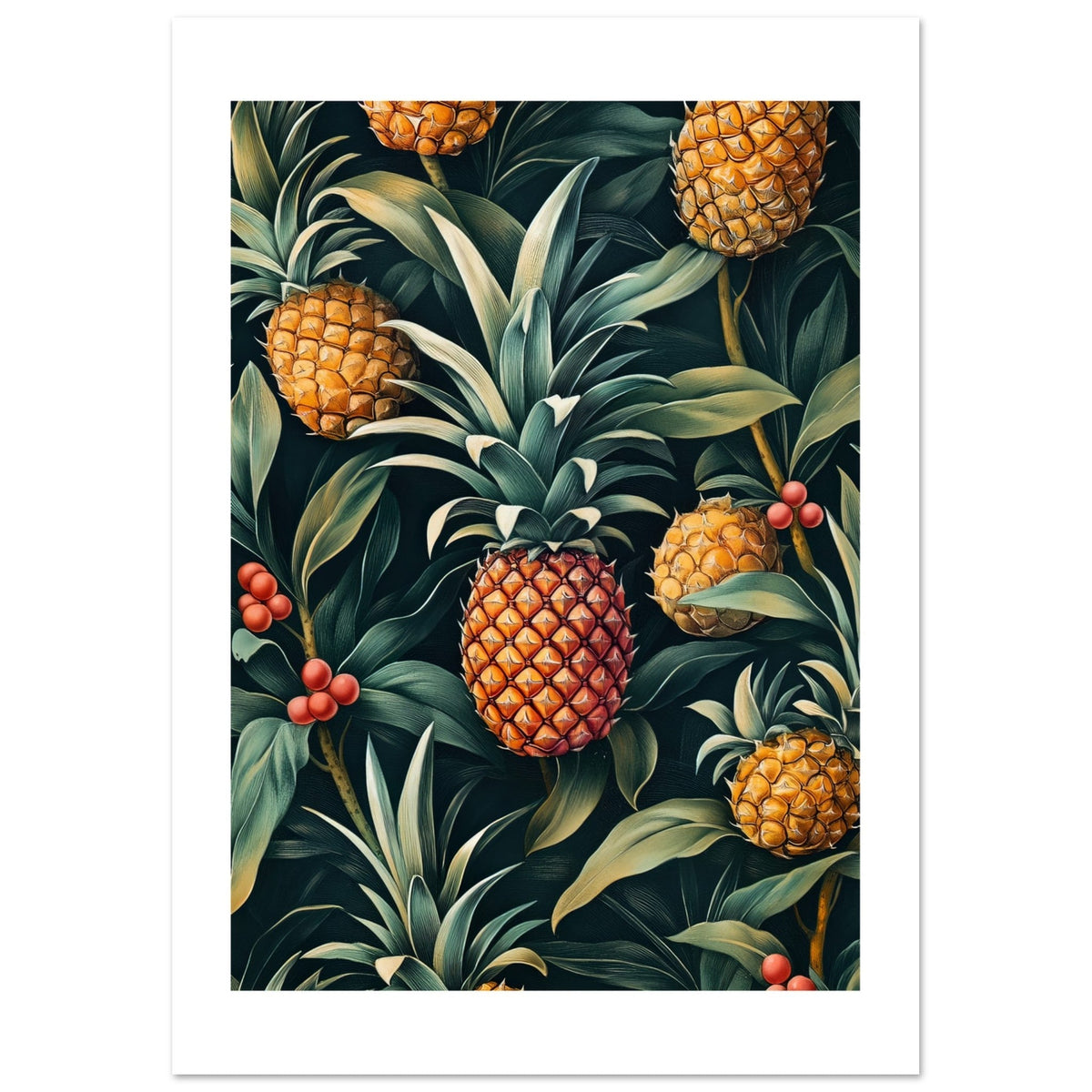 A pattern of Pineapples 1