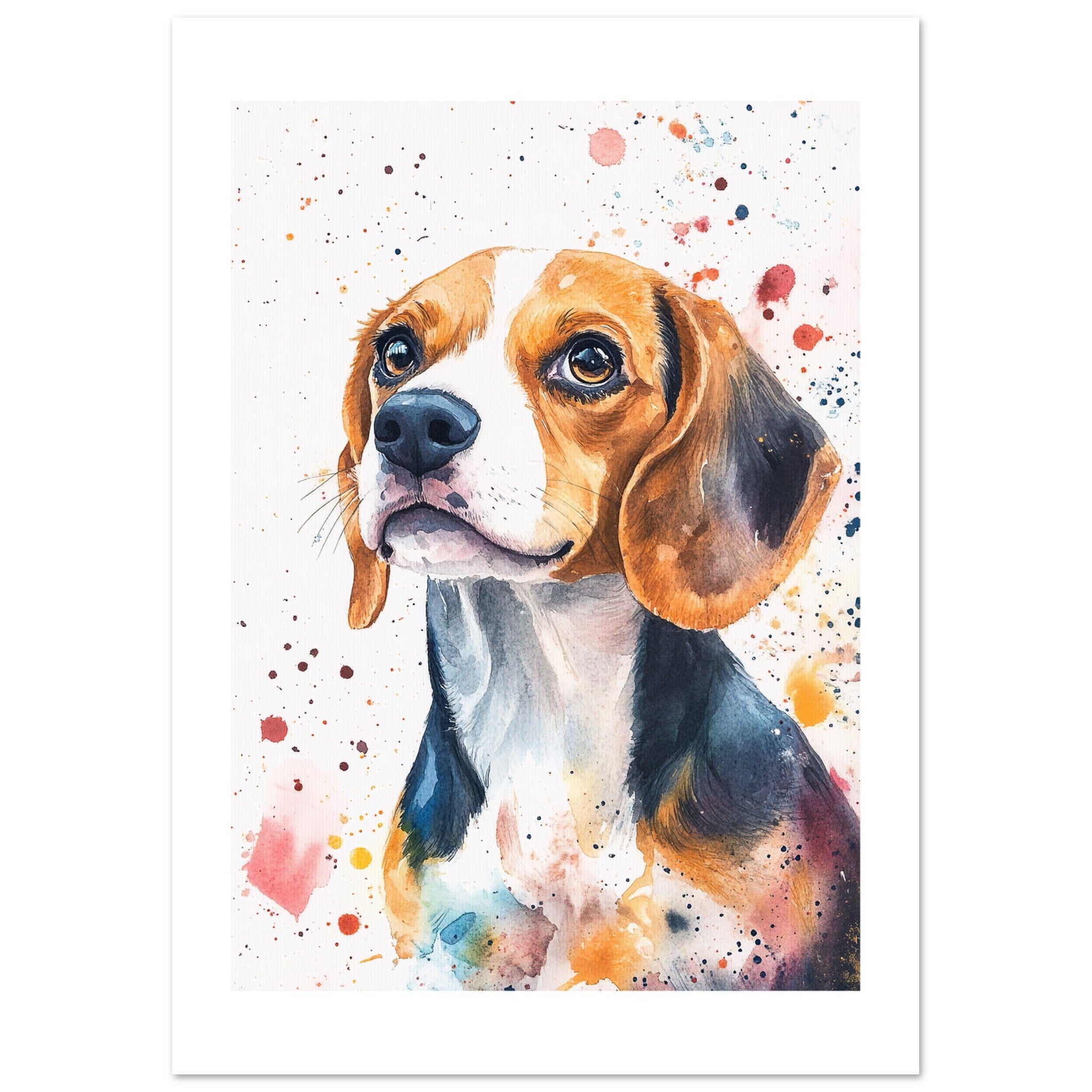 Beagle poster / Beagle Art Work / Beagle Print