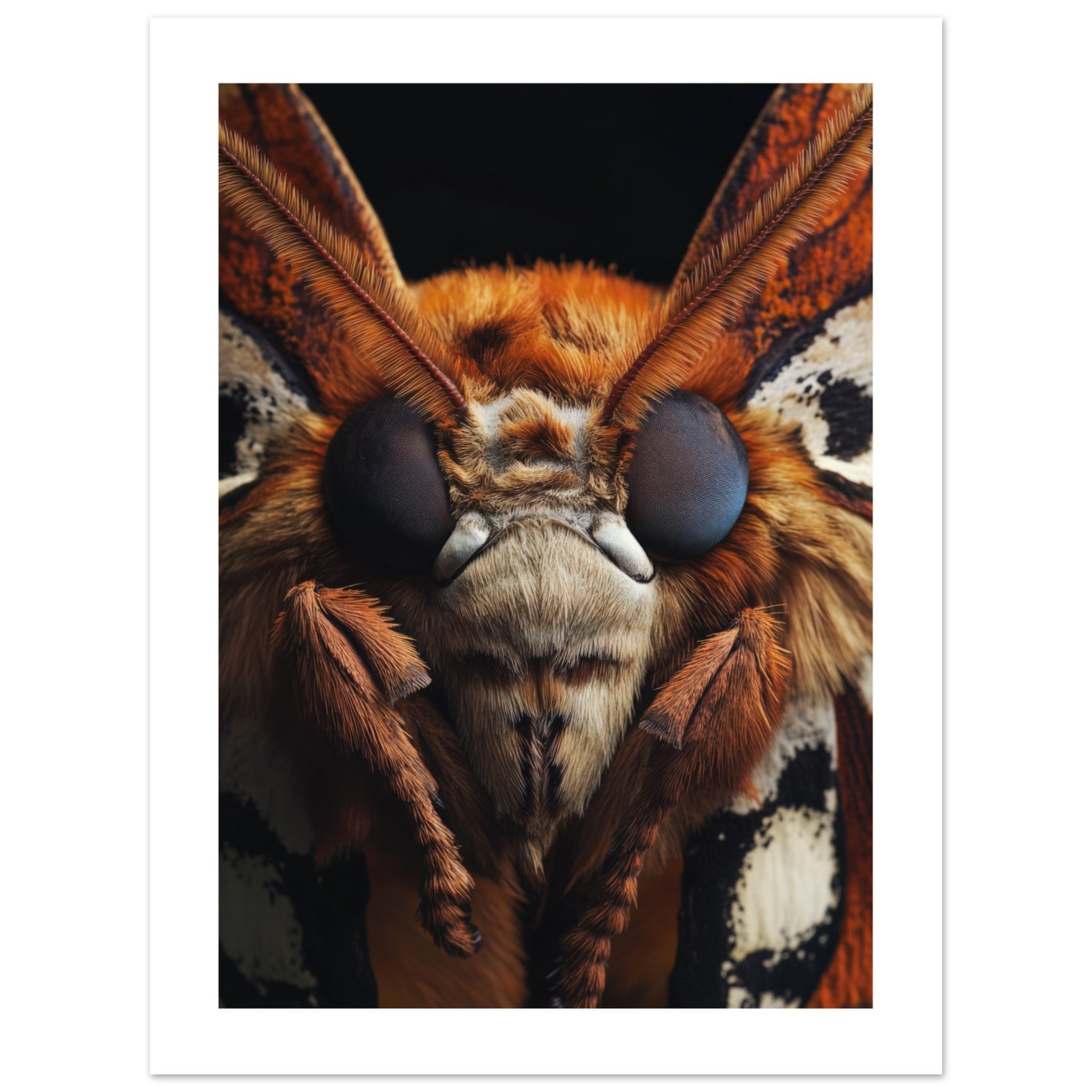 Atlas Moth portrait
