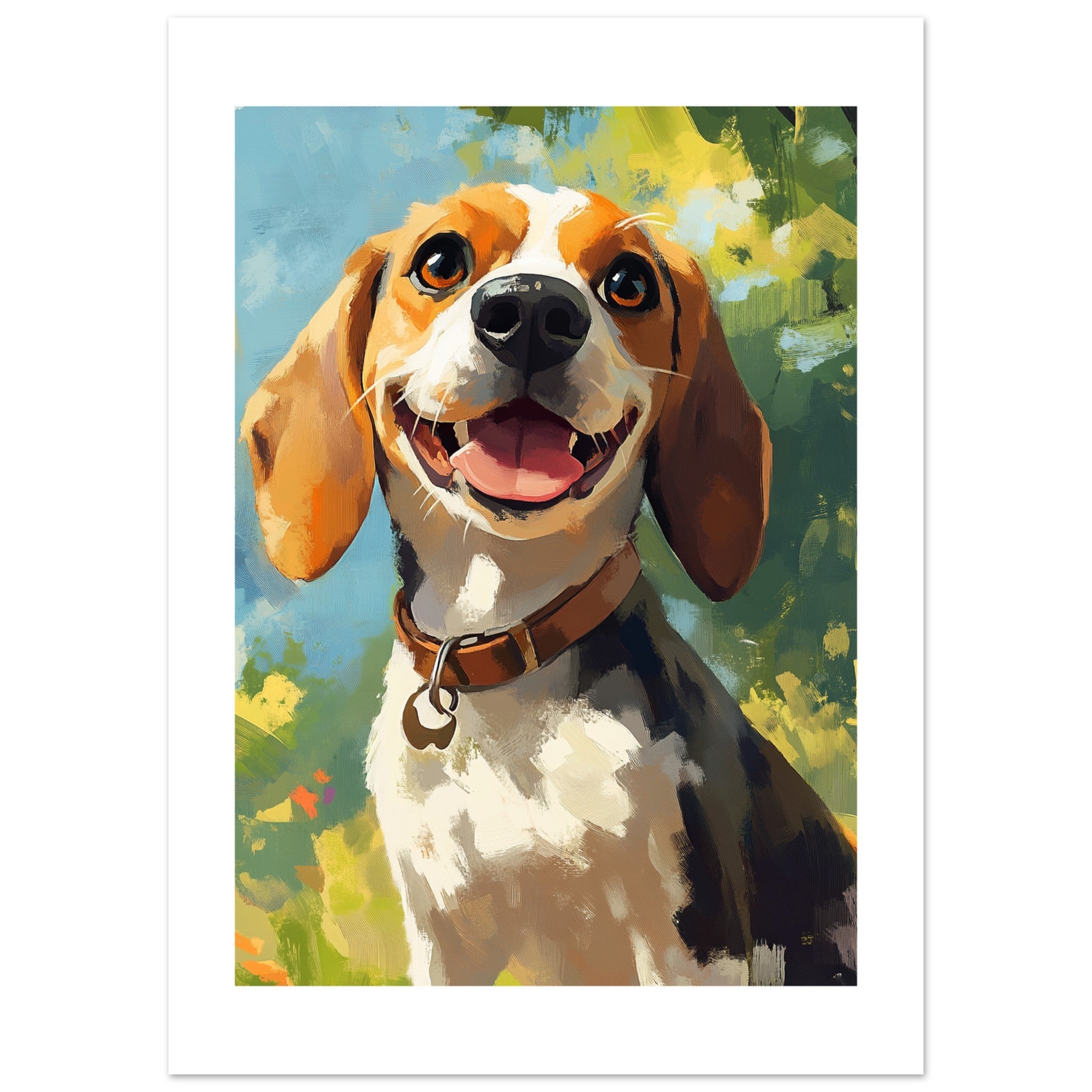 Beagle poster / Beagle Art Work / Beagle Print