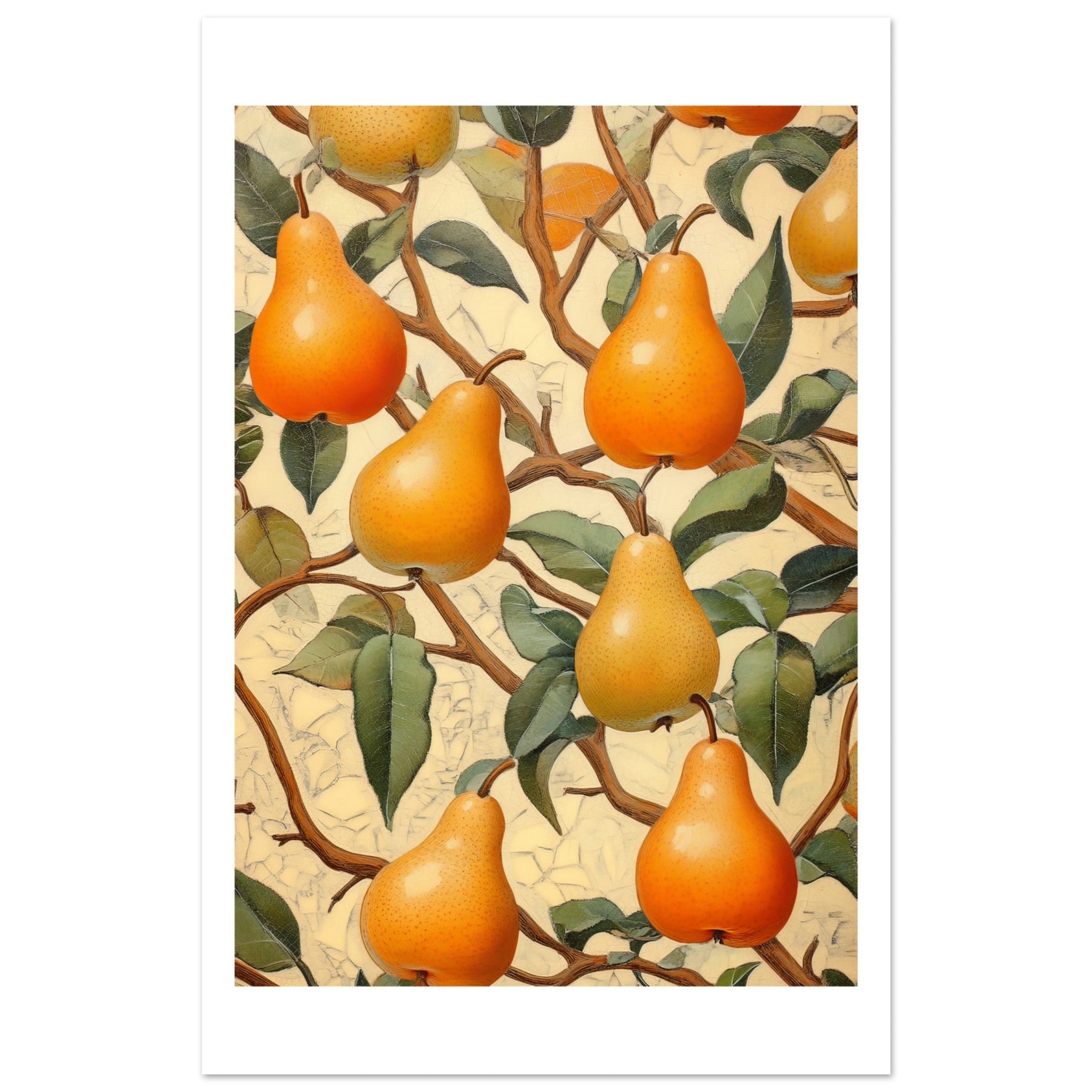A pattern of pears 1