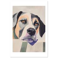 Anatolian Shepherd Dog Relaxing Pastel Colored