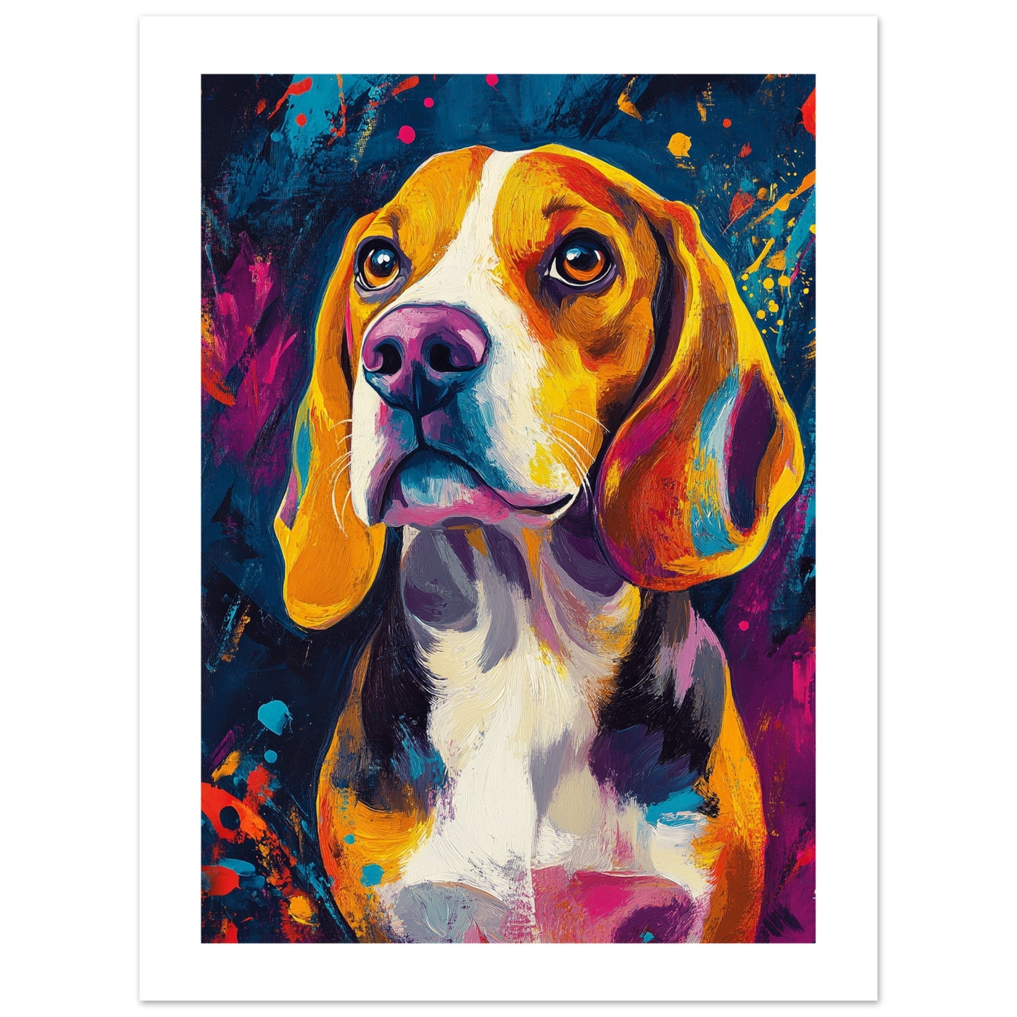 Beagle poster / Beagle Art Work / Beagle Print