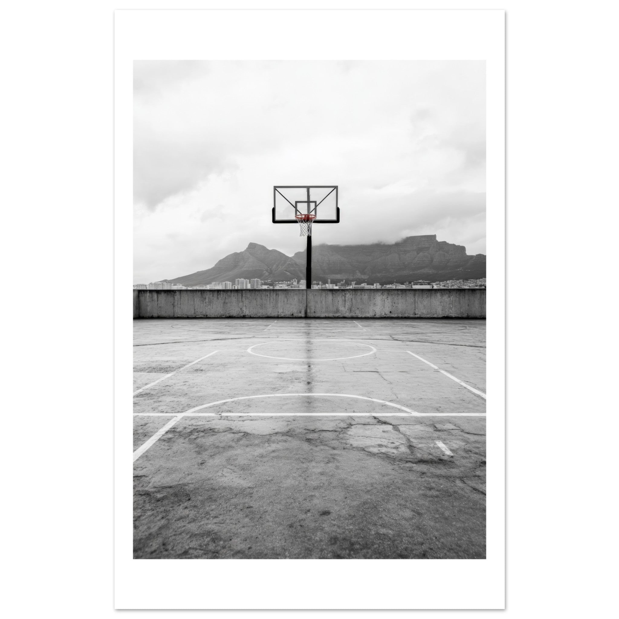 Basketball Court in Capetown South Africa