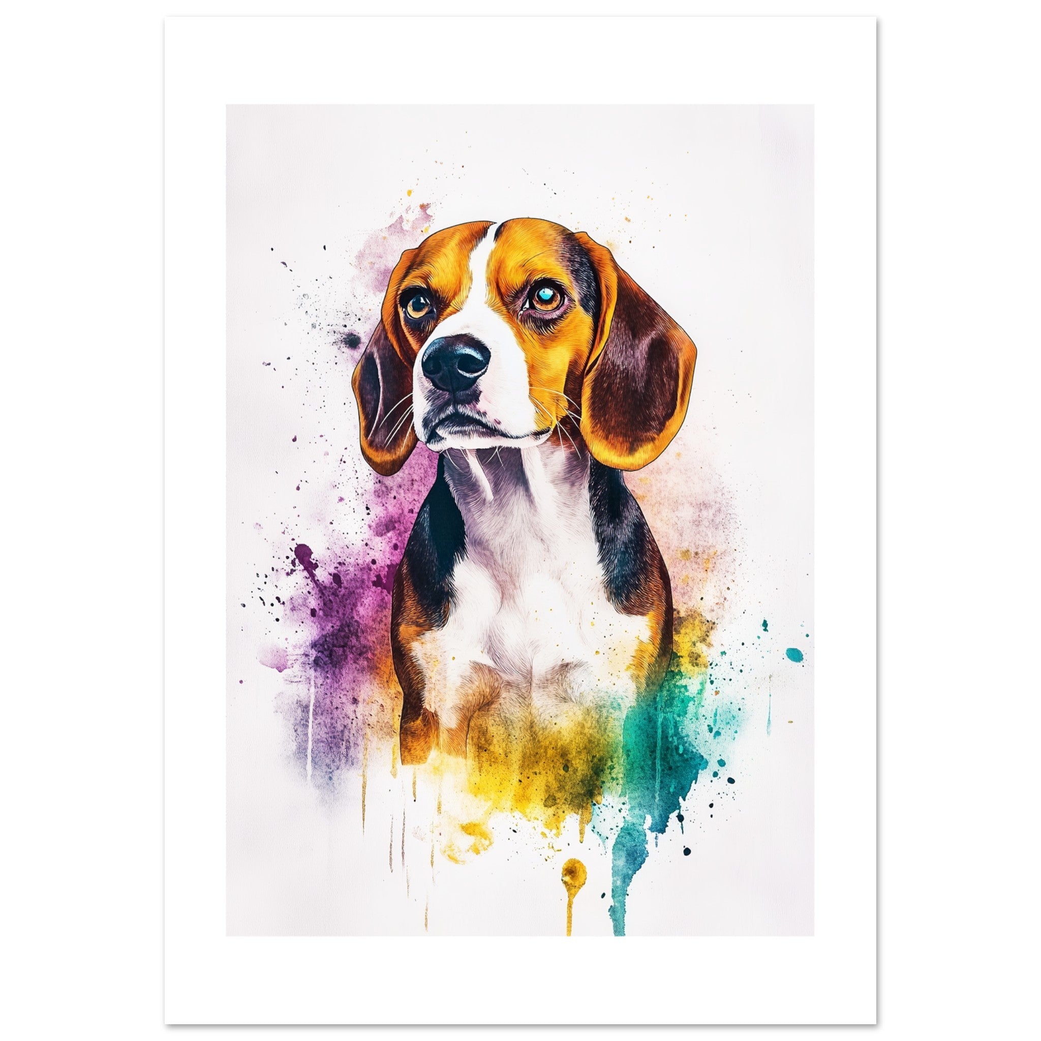 Beagle poster / Beagle Art Work / Beagle Print