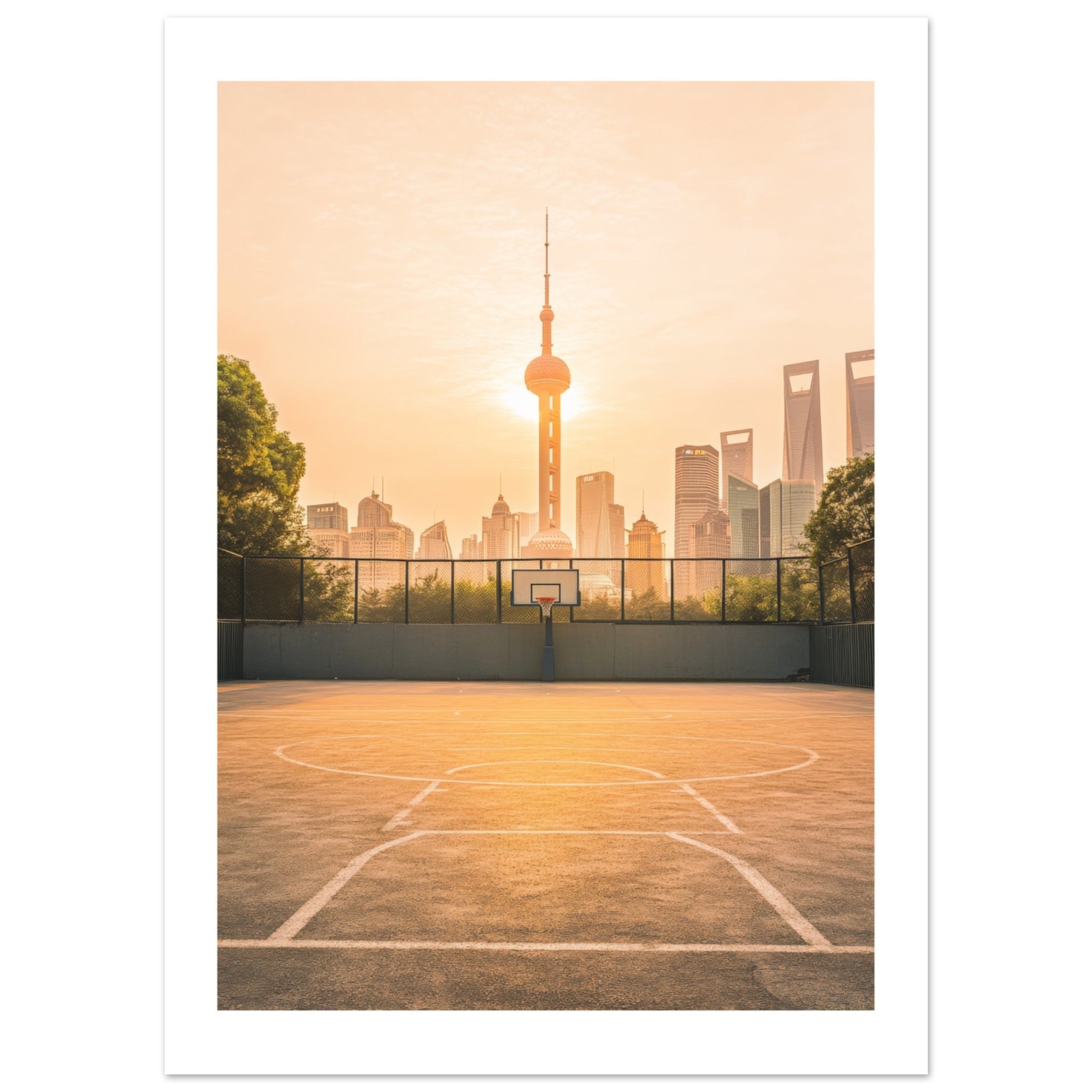 Basketball Court in Shanghai China 3
