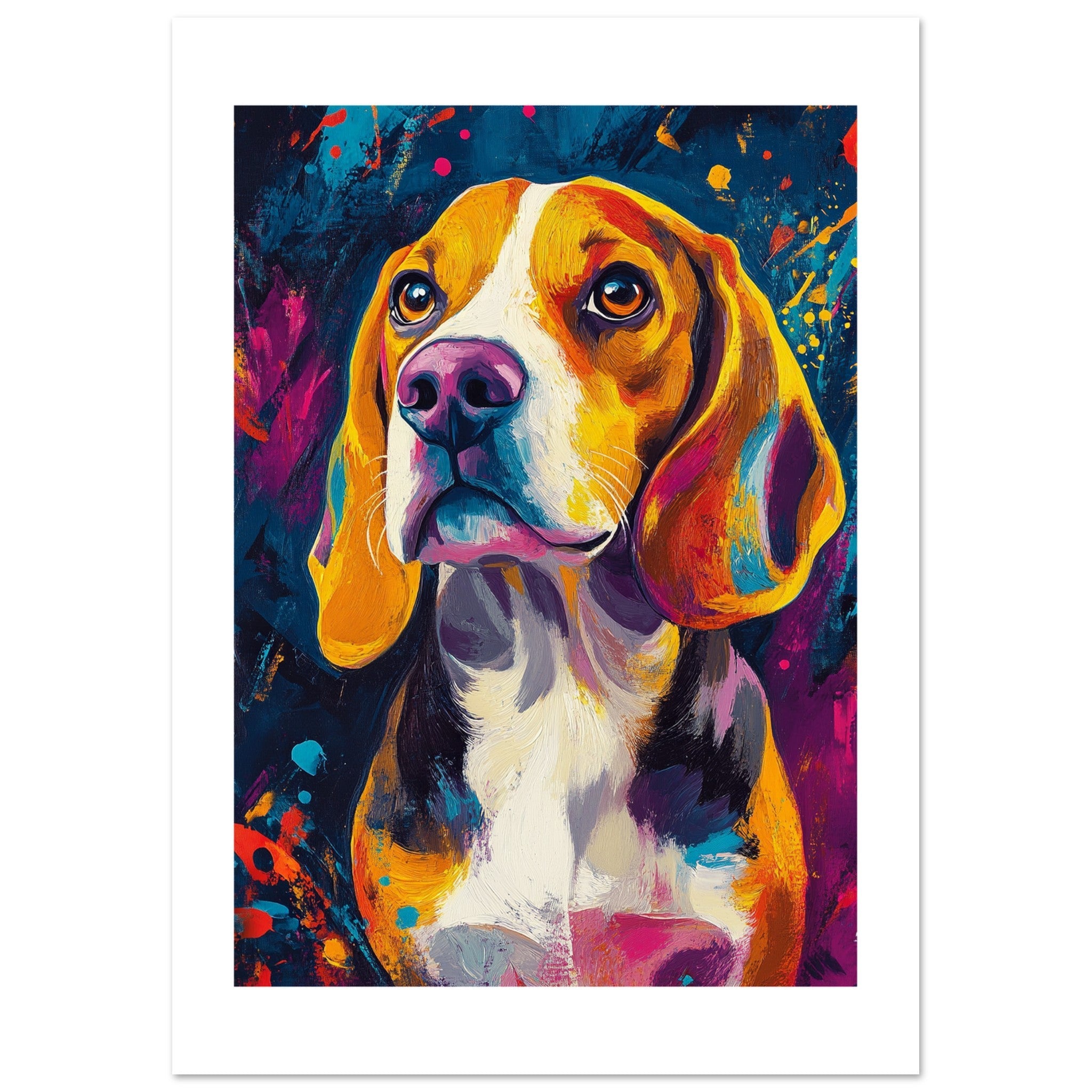 Beagle poster / Beagle Art Work / Beagle Print
