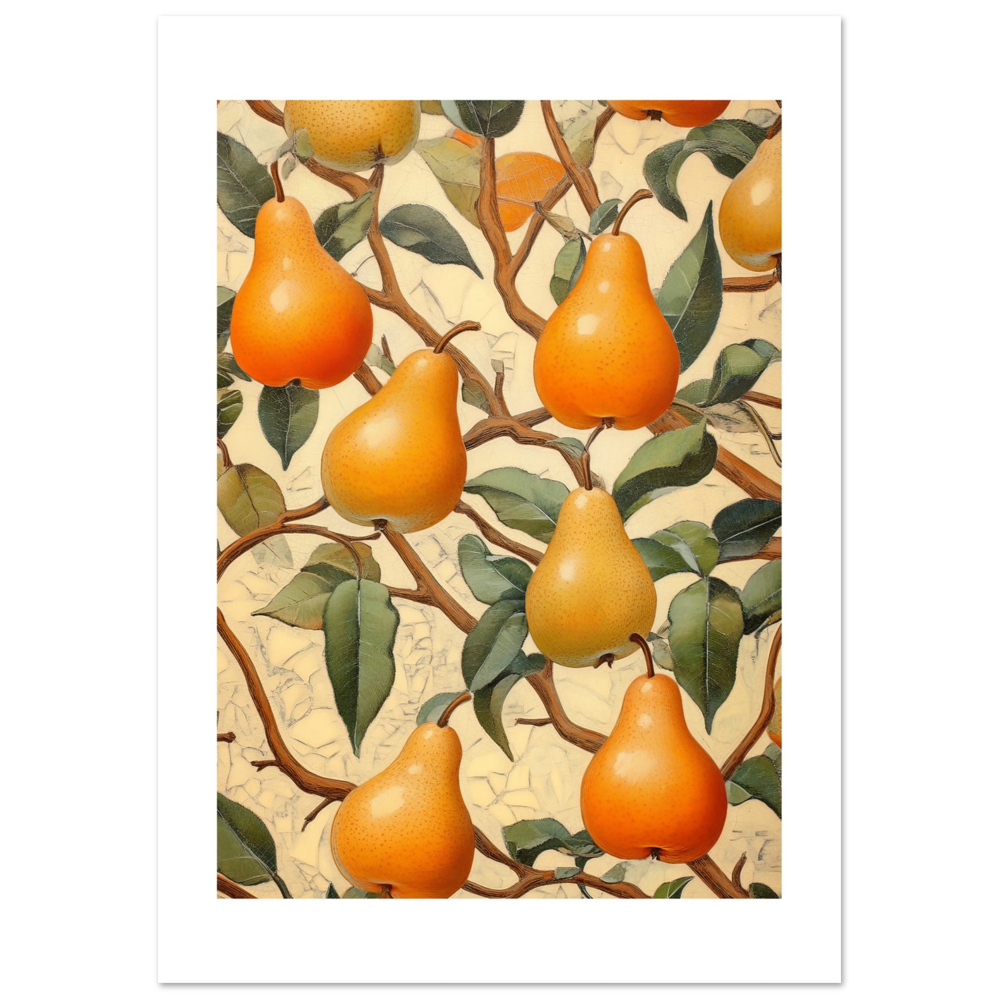 A pattern of pears 1